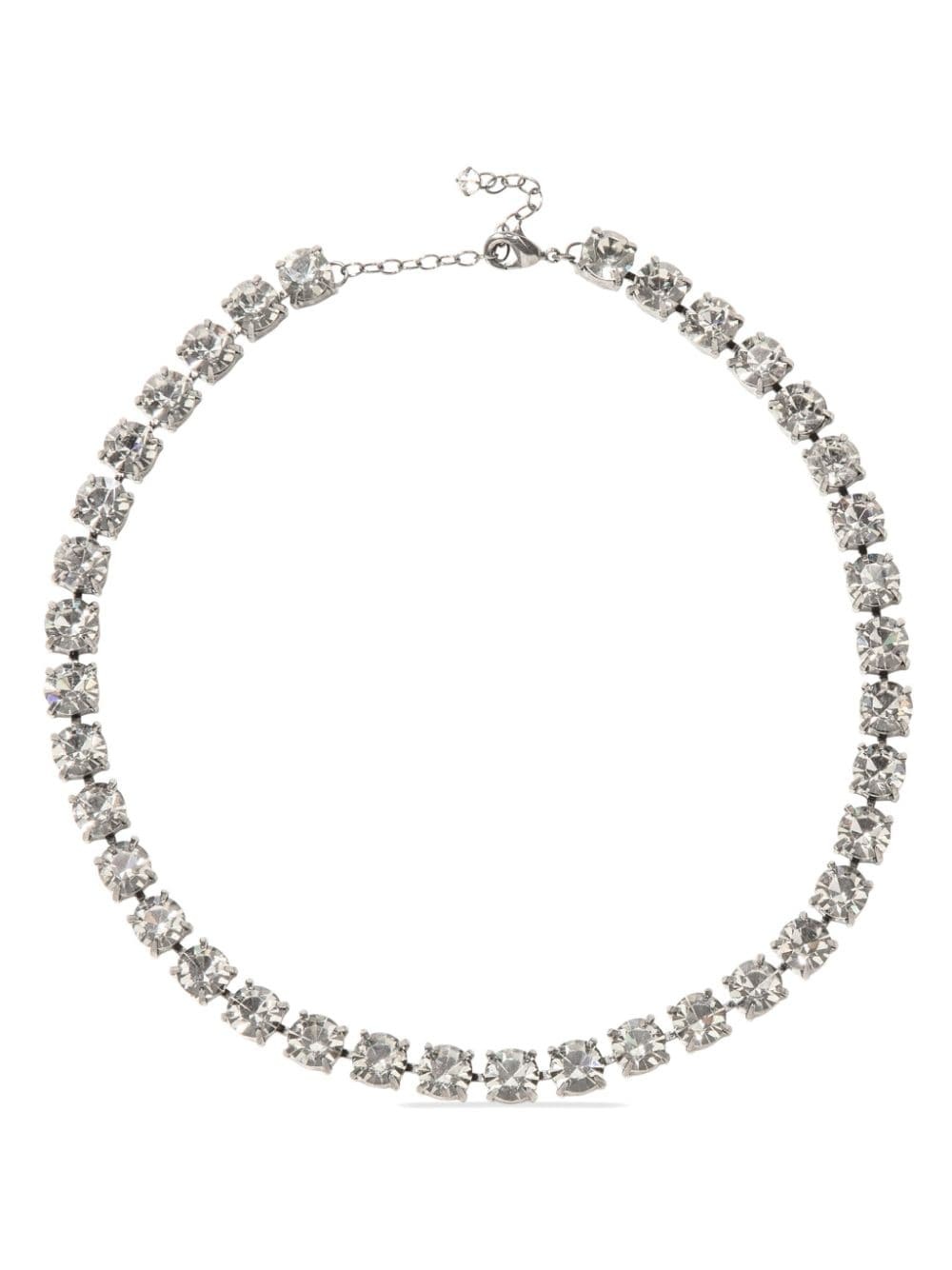 Mylah crystal-embellished necklace - 1
