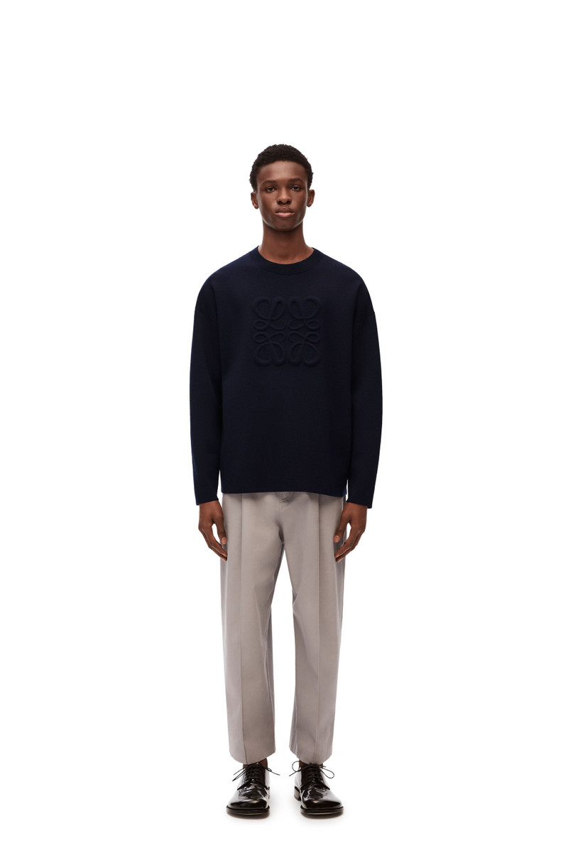 Loewe Anagram sweater in wool outlook