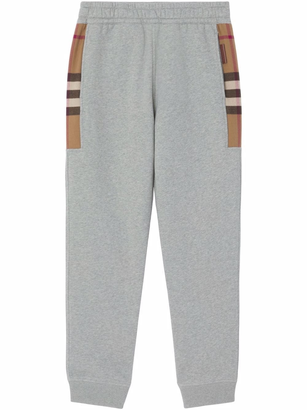 check-panel track pants - 1