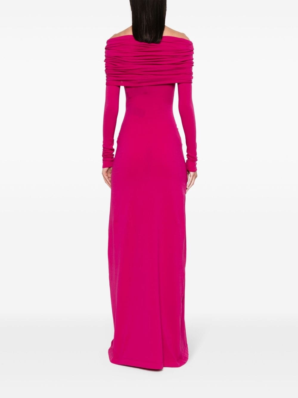 BALENCIAGA stretch-design maxi dress | REVERSIBLE