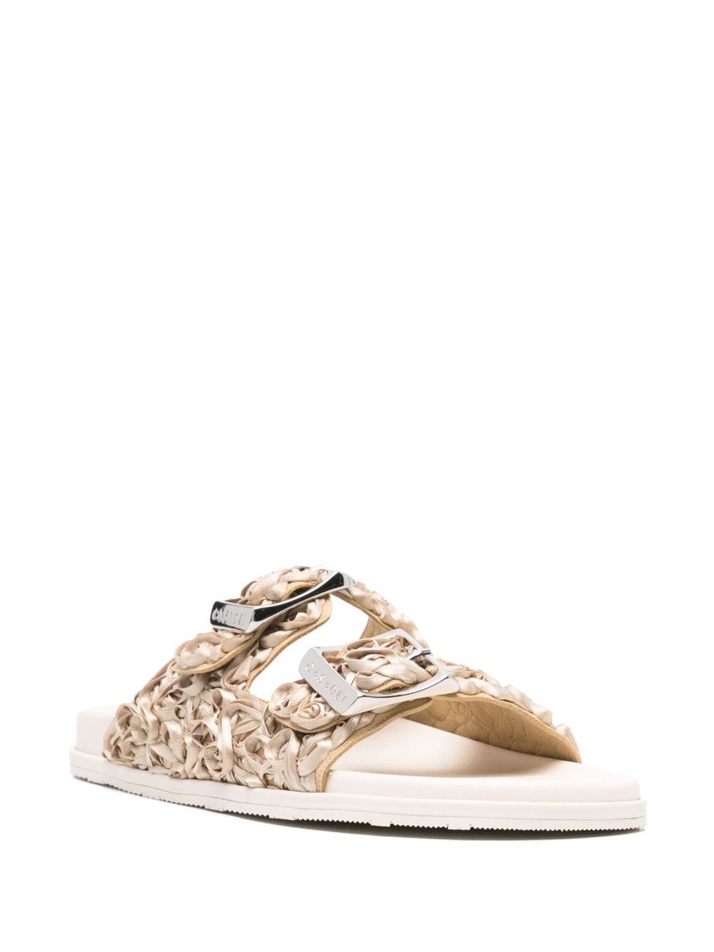 double-buckle sandals - 2