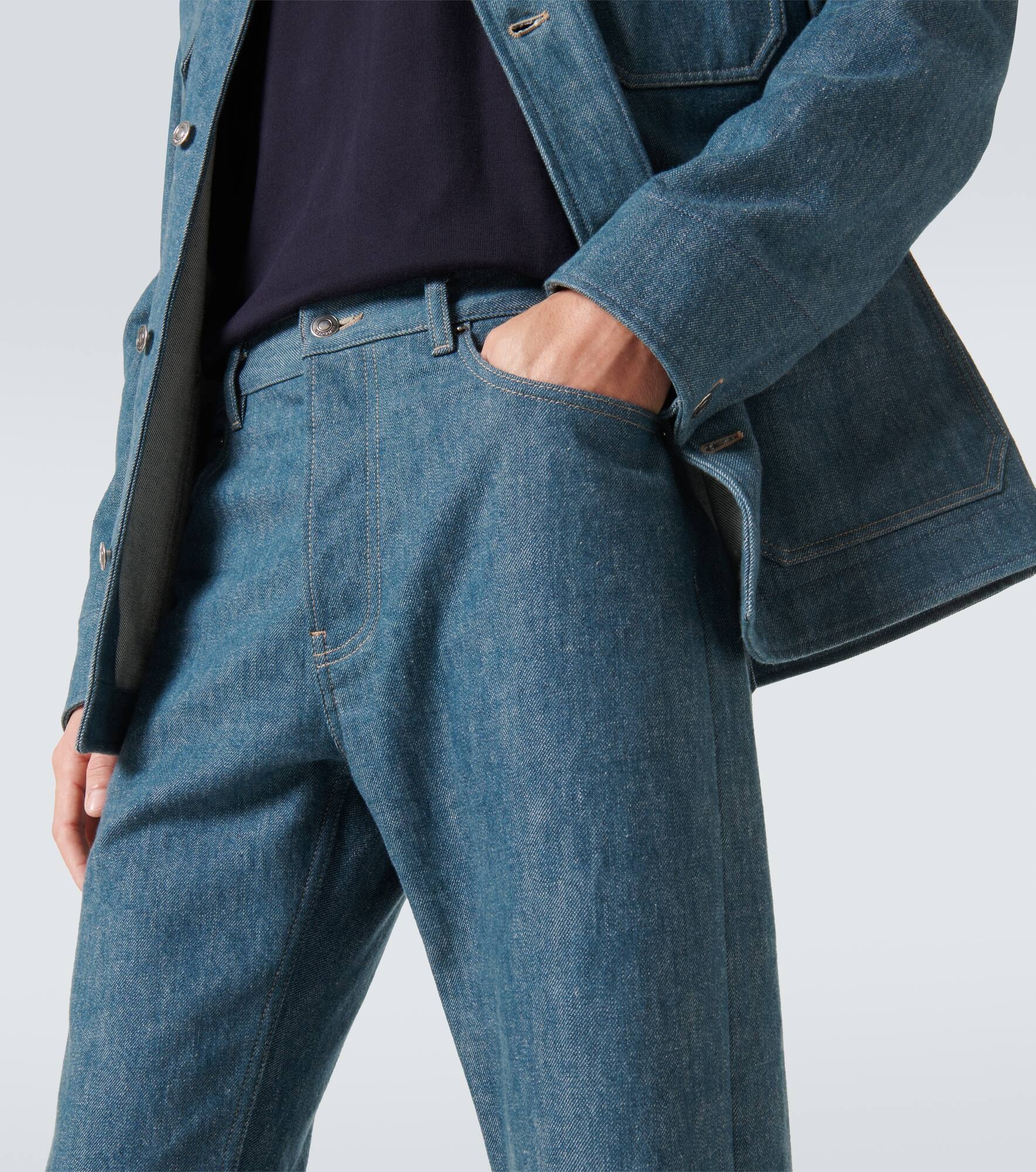 Quarona mid-rise straight jeans - 5