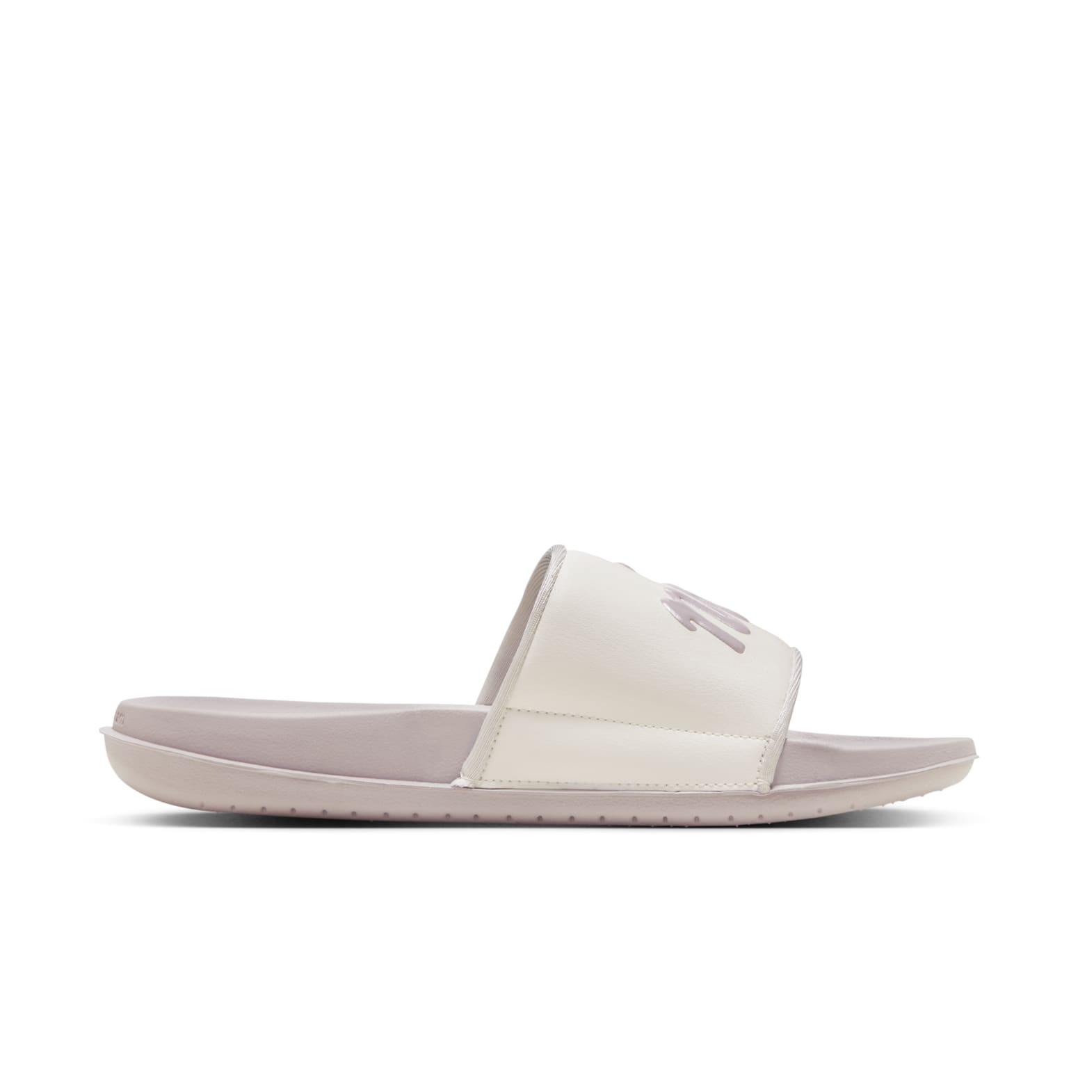 (WMNS) Nike Offcourt Slides 'Sail Platinum Violet' FQ7646-102 - 2