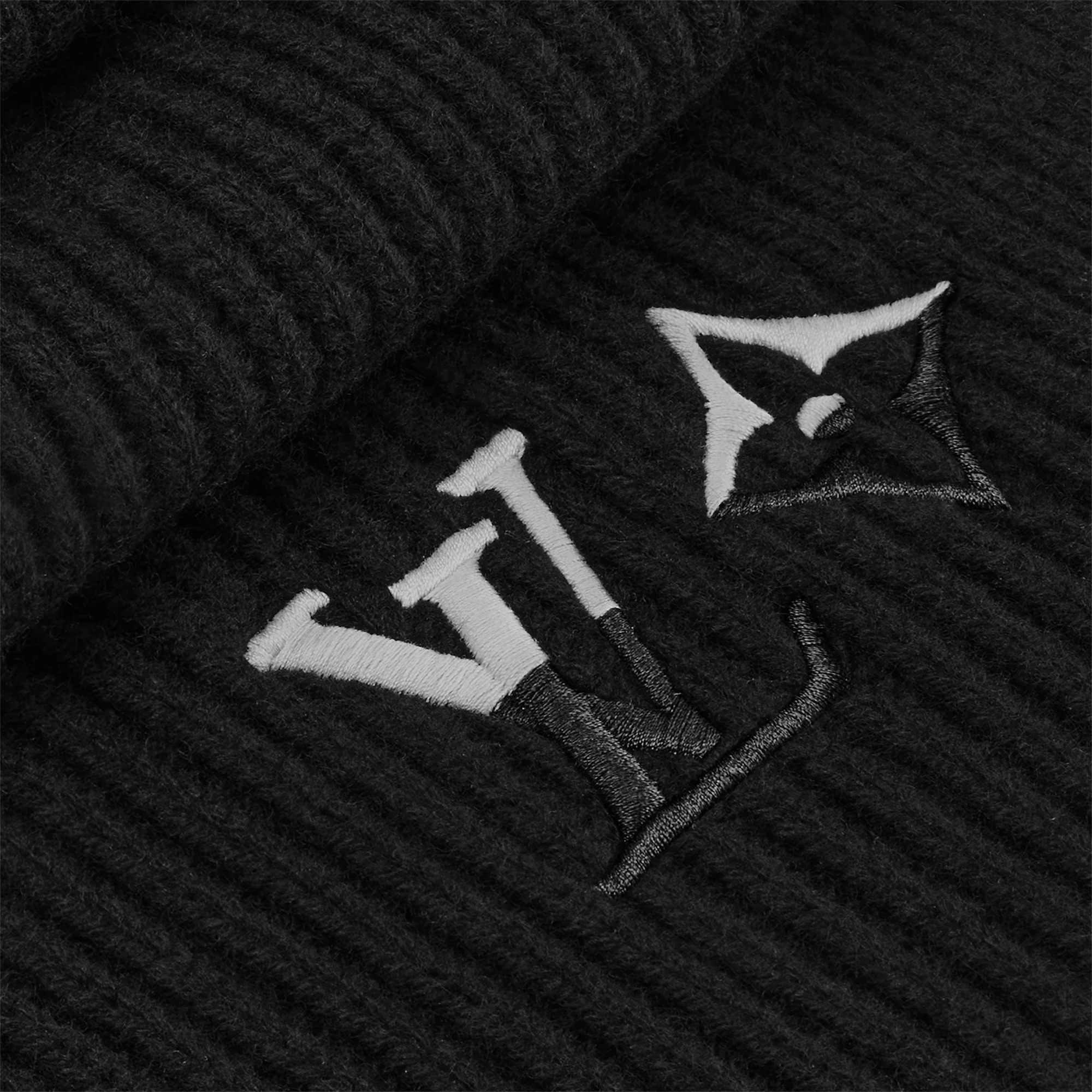 LV Dual Knit Scarf - 3