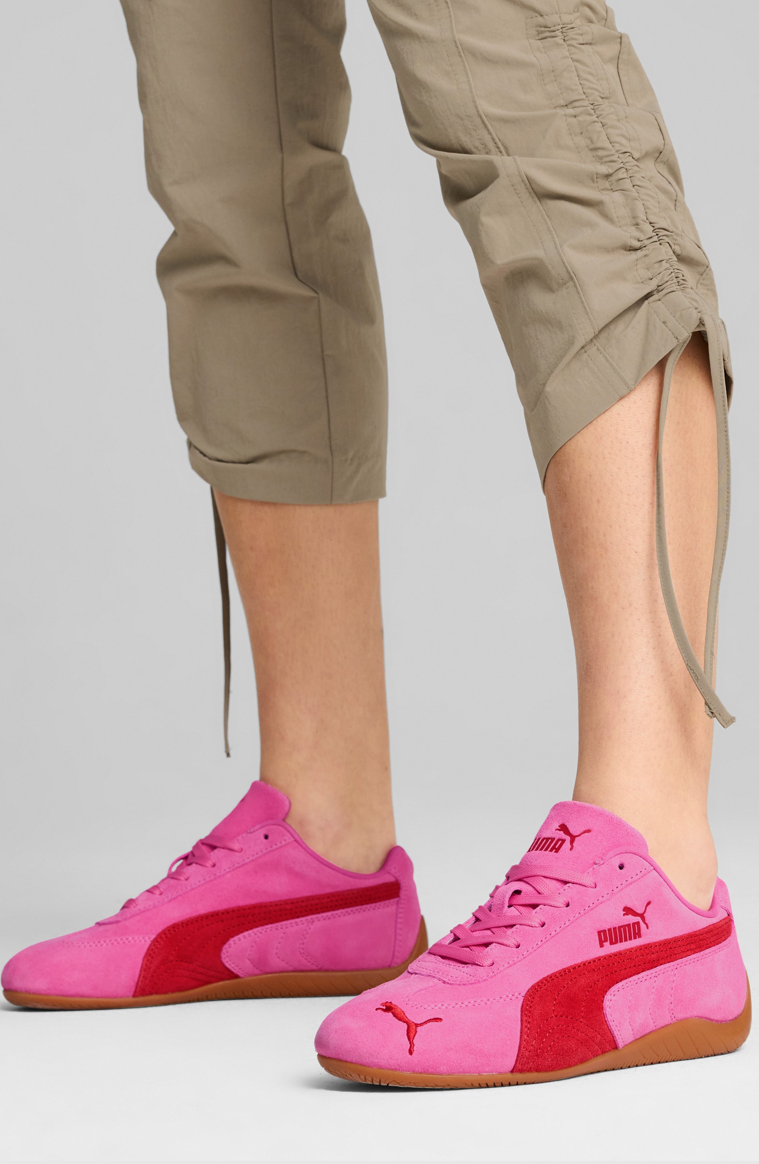 PUMA Speedcat OG Sneaker in Pink Pixel-Glowing Red at Nordstrom - 2