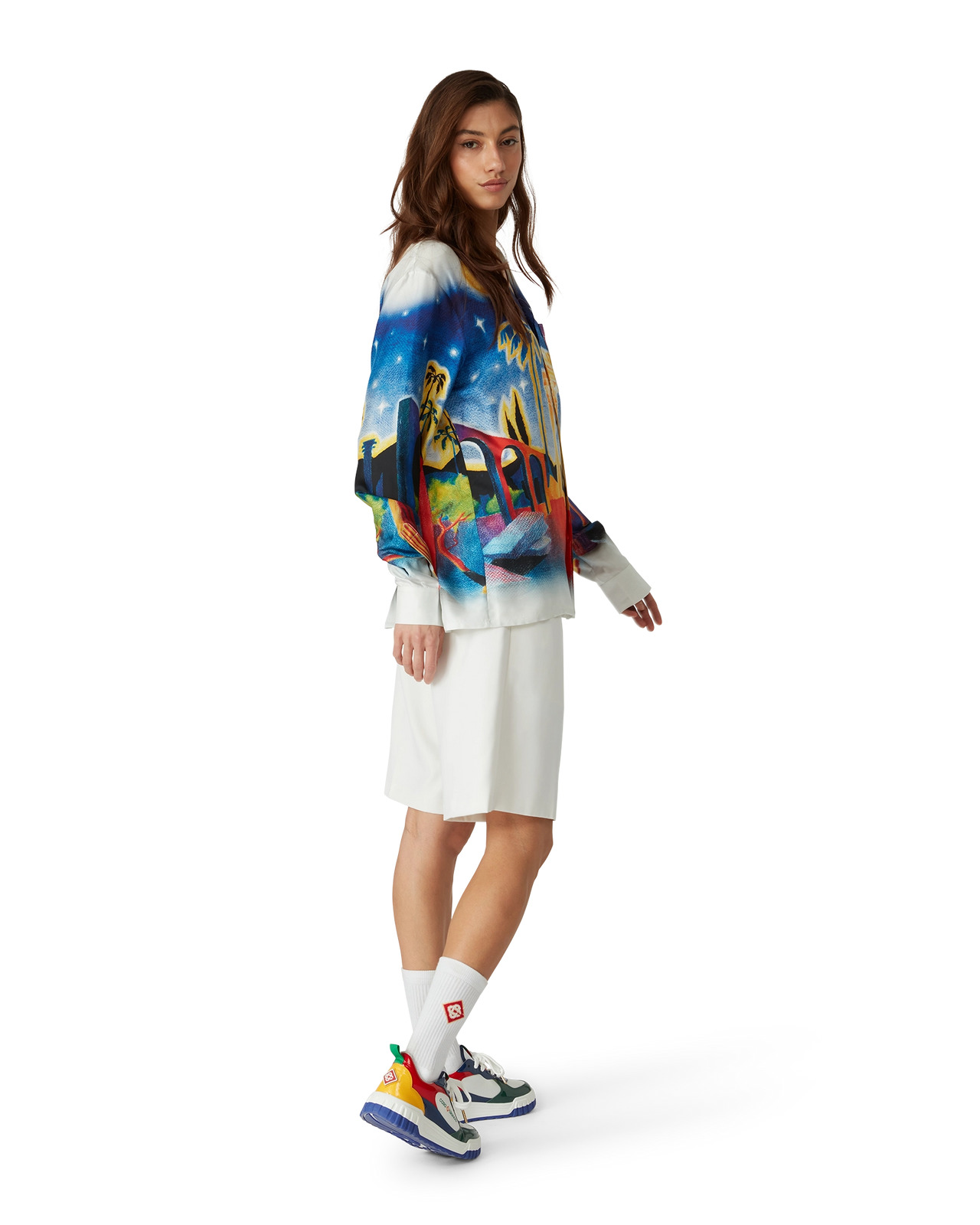 Womens Court Multicolour Sneakers | Casablanca Paris - 4