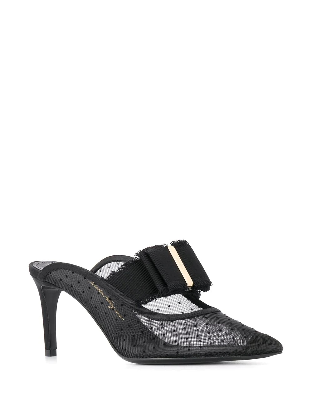 Zelda point d'esprit mesh mules - 2