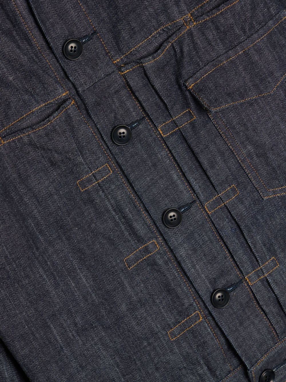 button-up denim jacket - 4