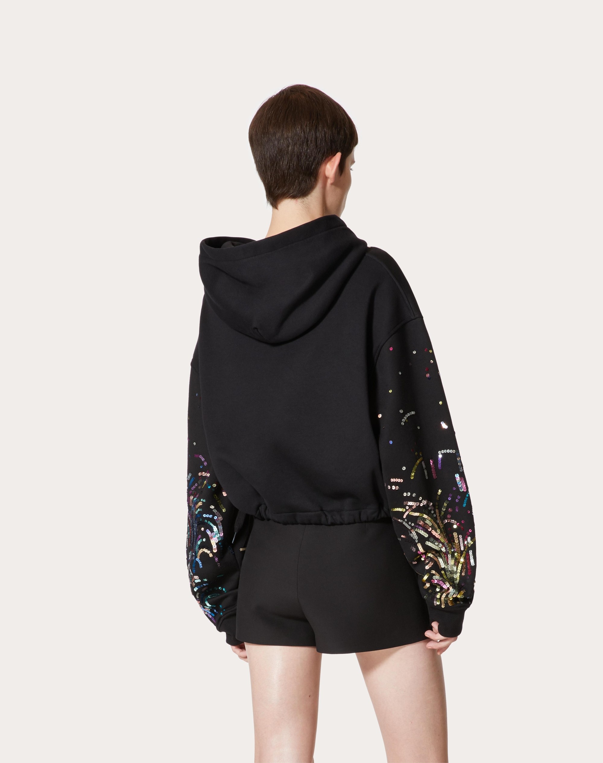 EMBROIDERED JERSEY SWEATSHIRT - 4