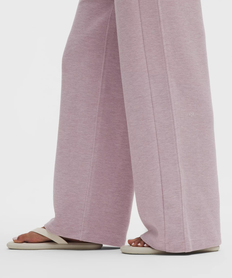 Scuba Mid-Rise Wide-Leg Pant *Waffle 7