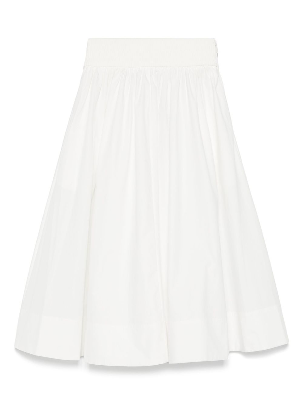 poplin midi skirt - 1