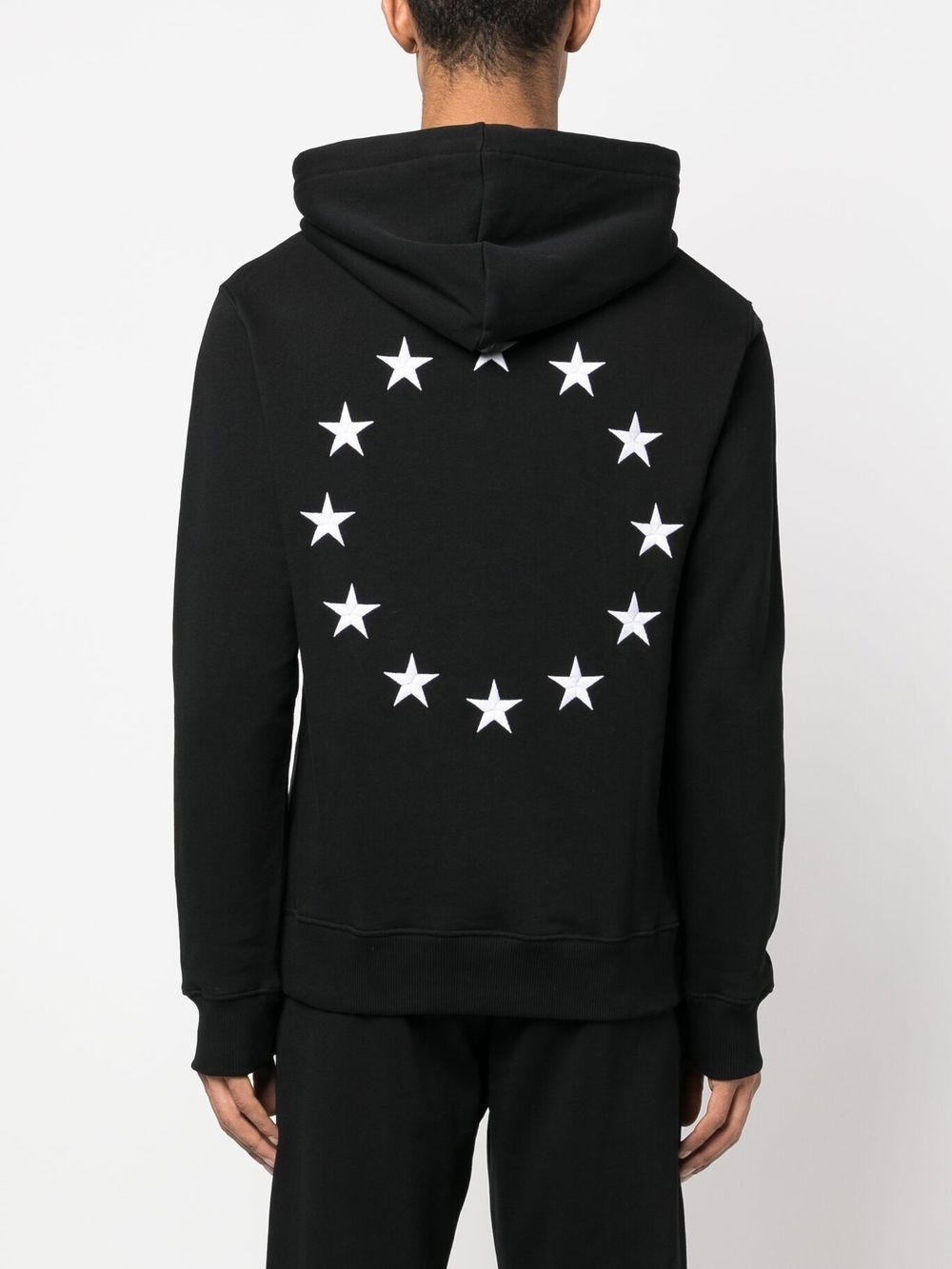 logo-print long-sleeve hoodie - 4