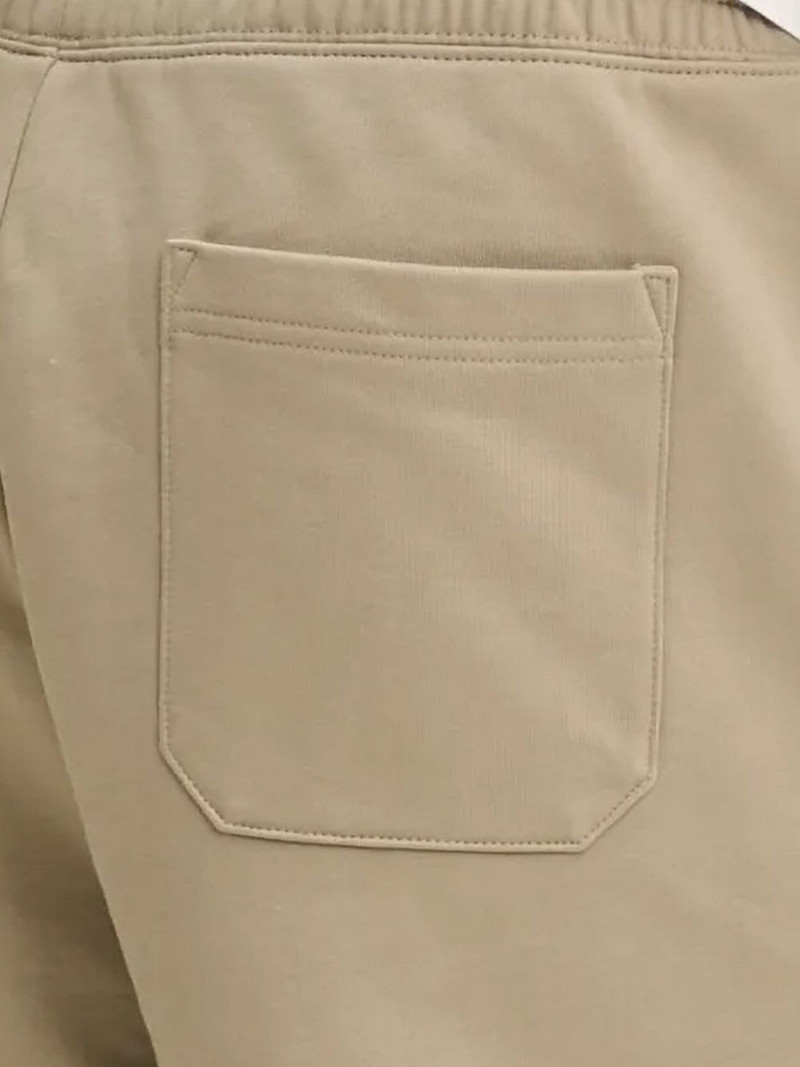 HUGO embossed-logo track shorts outlook