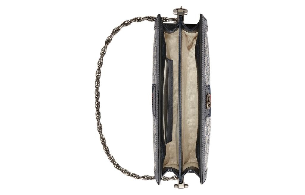 (WMNS) Gucci Ophidia GG Small Shoulder Bag 'Beige Blue' 503877-K05NN-4076 - 4