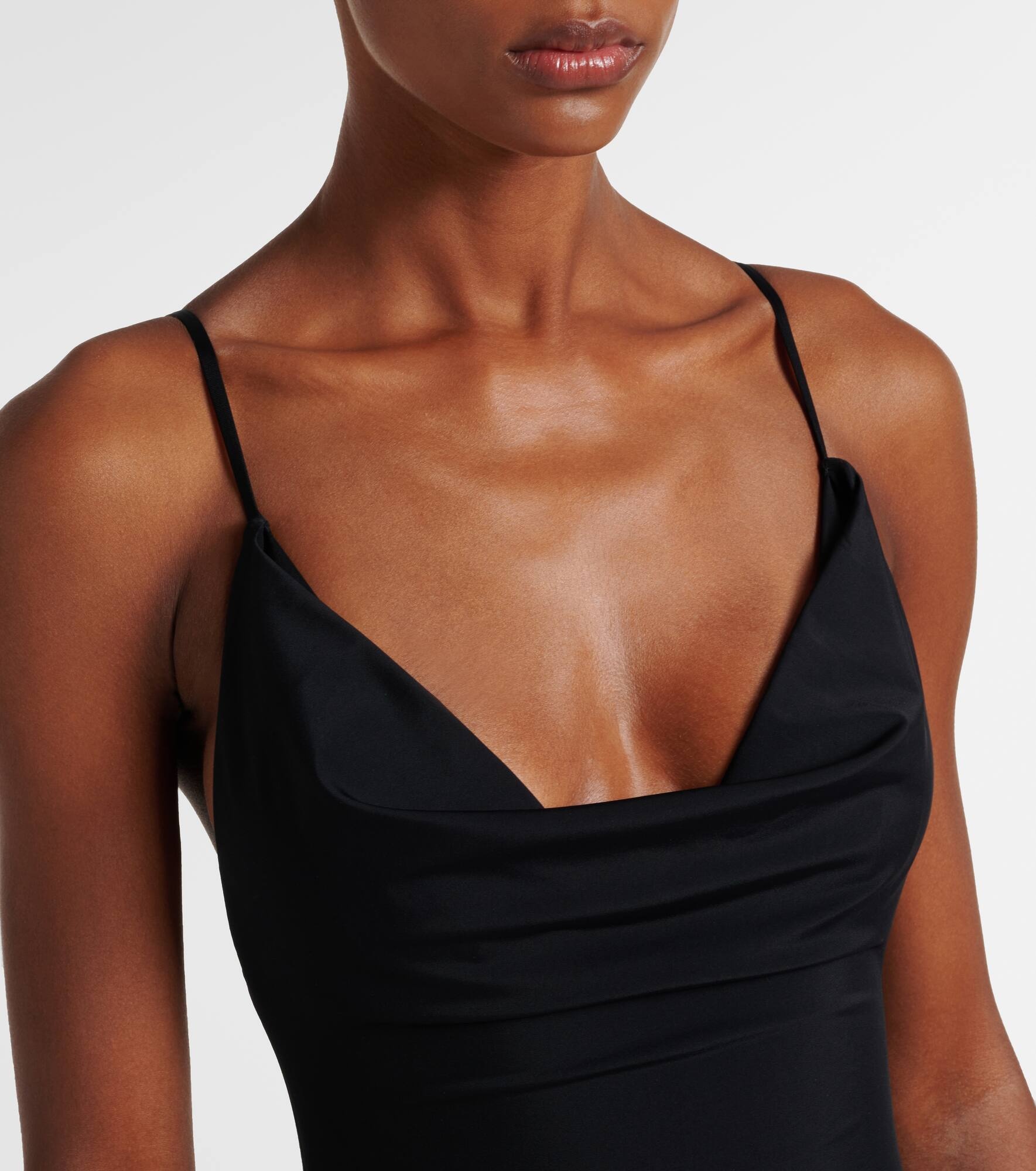 Draped swimsuit - 4