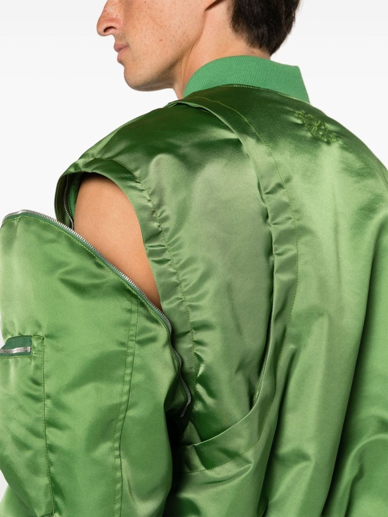 detachable-sleeves bomber jacket 6