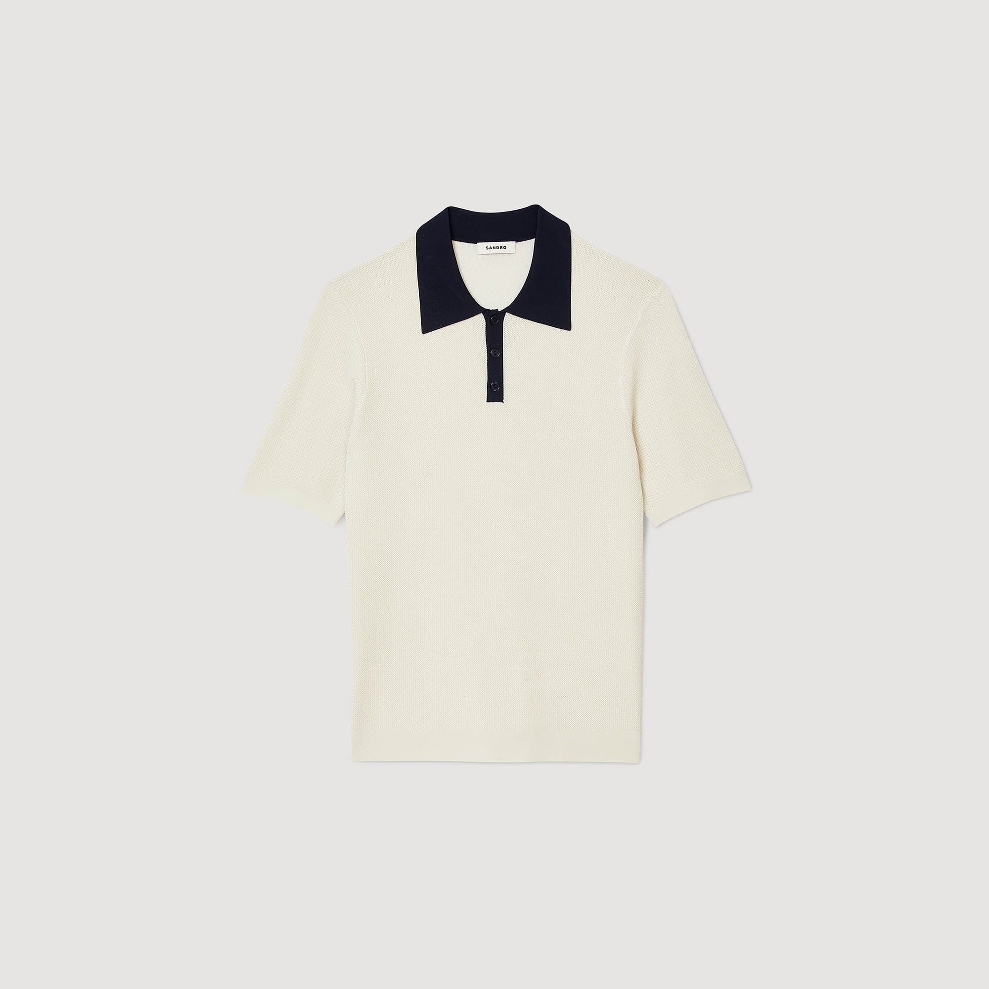 TWO-TONE POLO SHIRT - 1