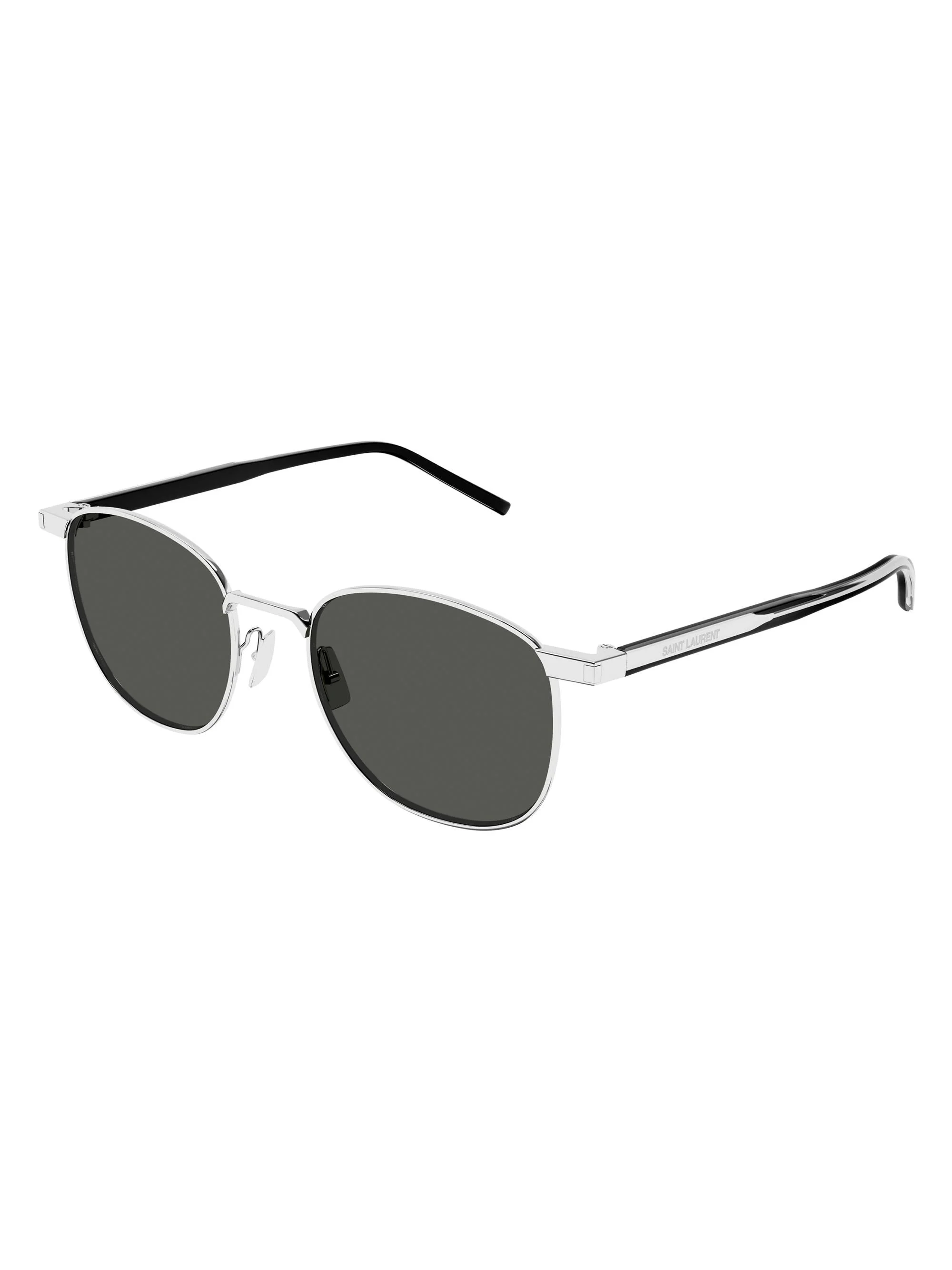 Men's SL 747 51MM Panthos Sunglasses - Dark Grey Silver - 1