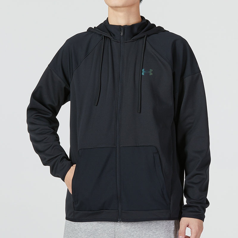 Under Armour RUSH Warm-Up Full-Zip Hoodie Jacket 'Black' 1373719-001 - 4