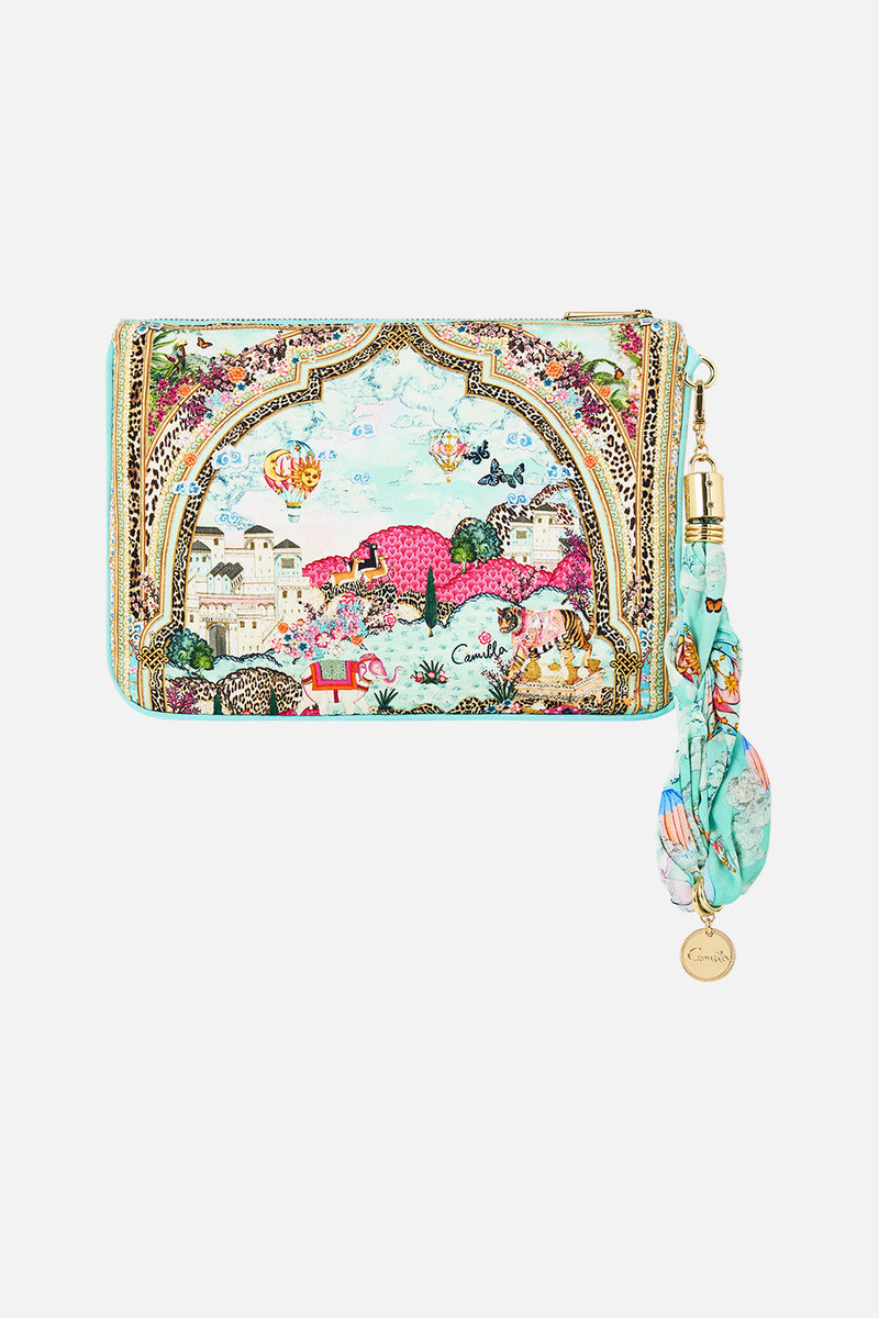 CAMILLA SCARF CLUTCH outlook