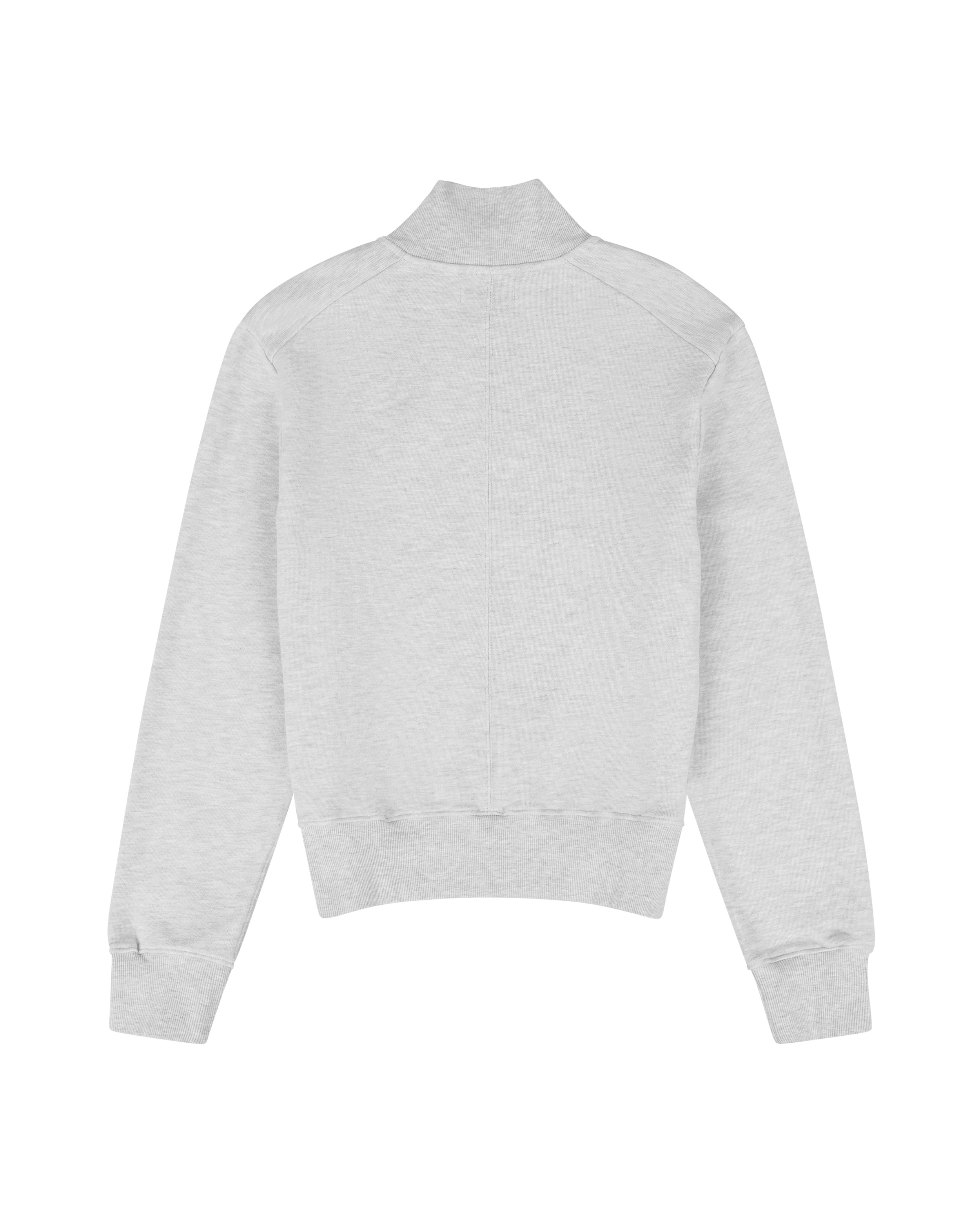 PORT PULLOVER HEATHER GREY - 8