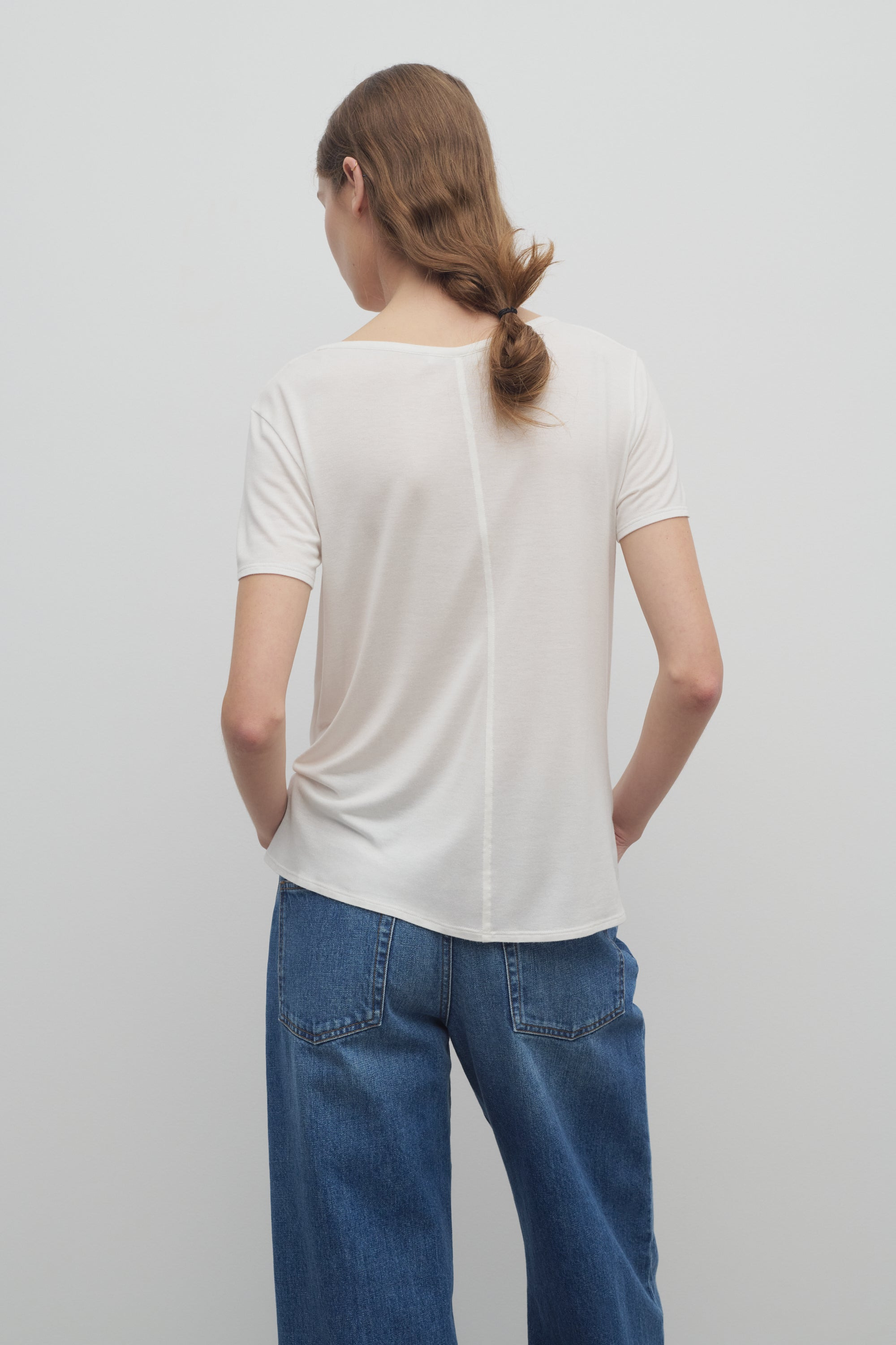 Stilton Top in Modal and Silk - 5