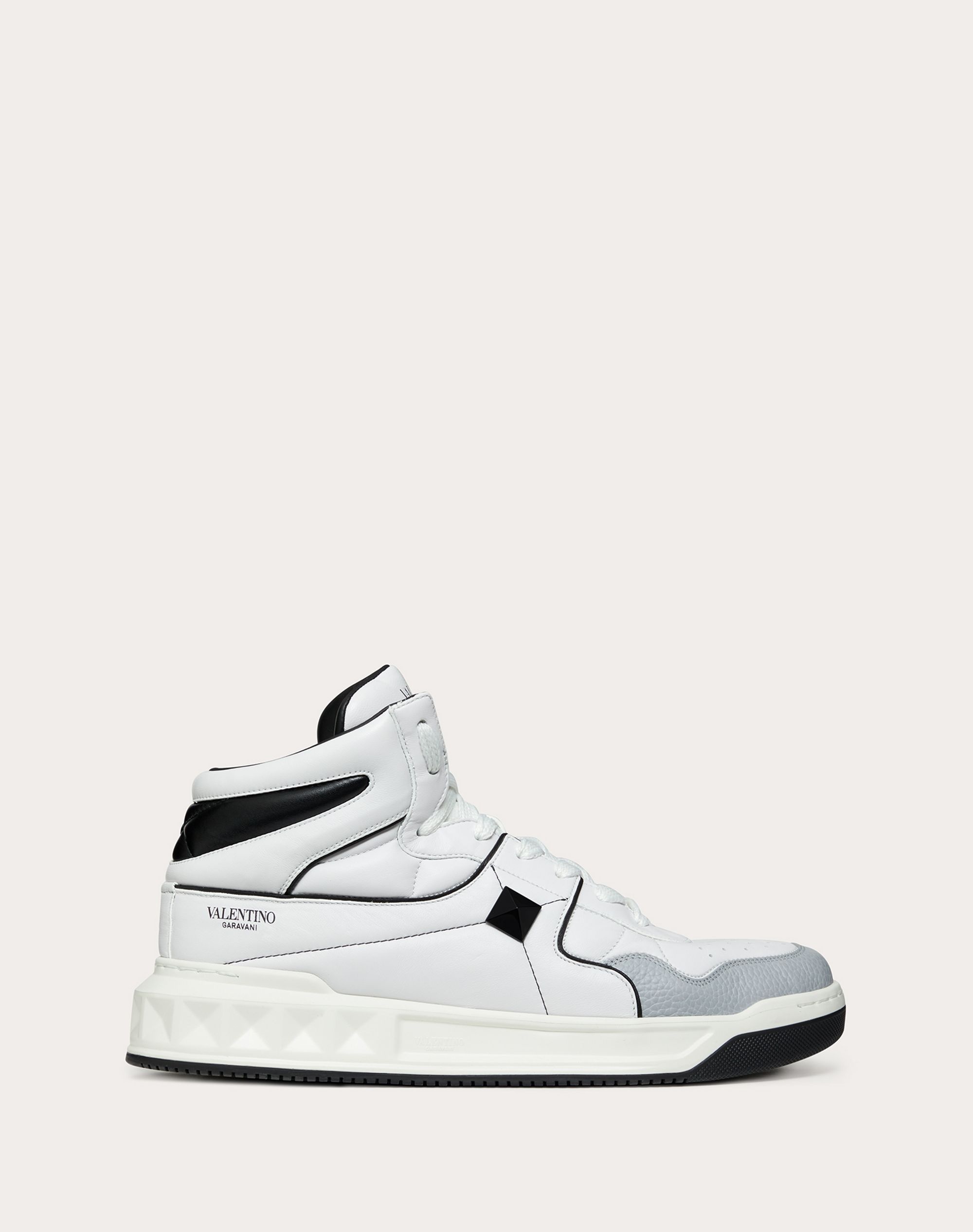 ONE STUD Mid-Top Nappa Sneaker - 1