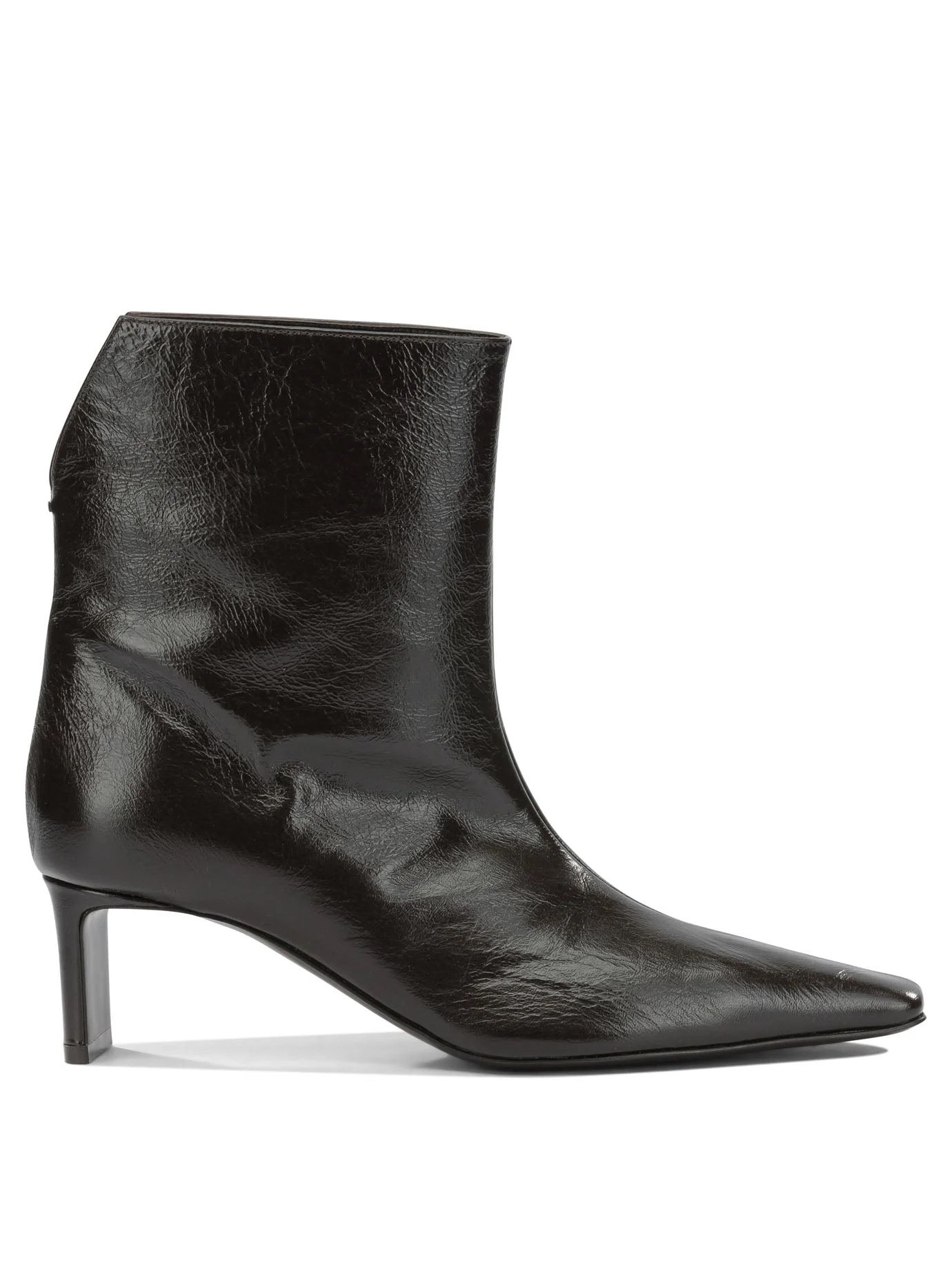 Khaite Ona 55mm Pull-on Ankle Boots Brown - 1