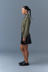 ★MACKAGE★LALI ダブルフェイスウールショートジャケット MACKAGE LALI Double-Face Wool Short Jacket | REVERSIBLE