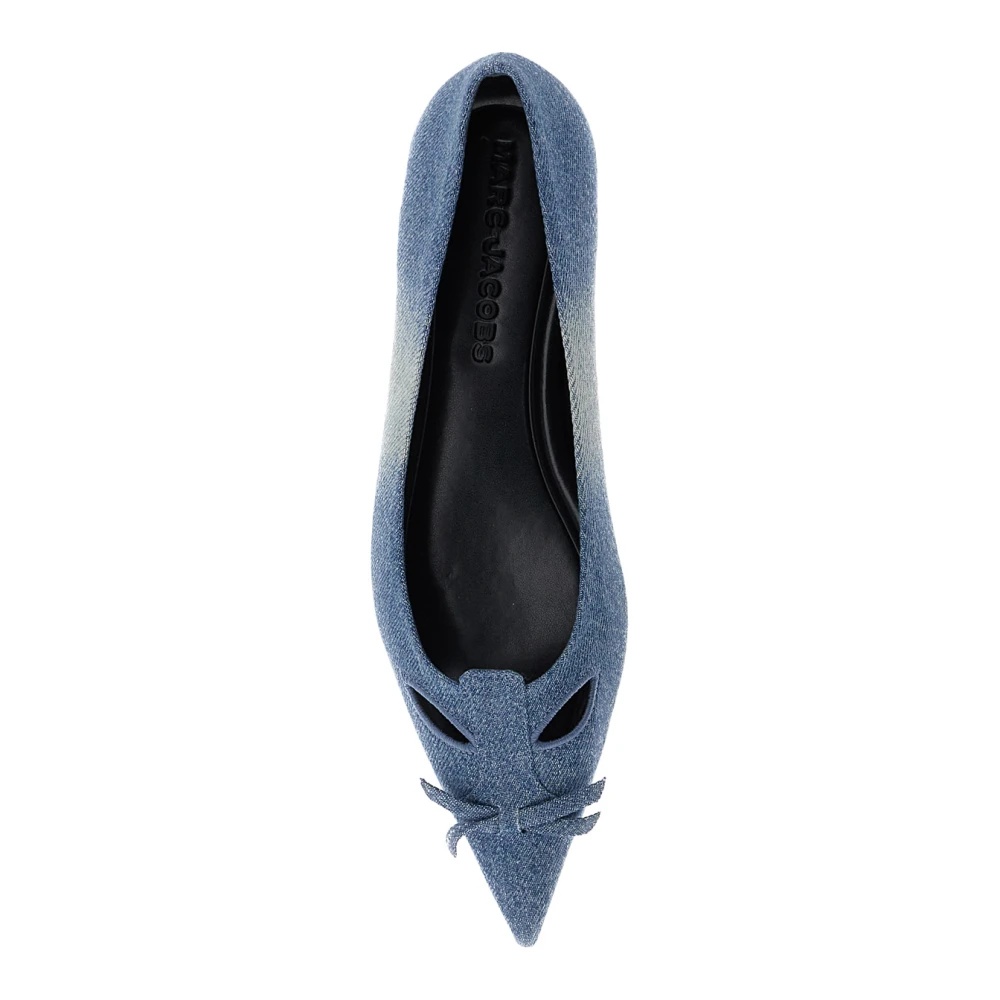 フラットシューズ The Kat Ballerinas - Marc Jacobs - Cotton - Blue Marc Jacobs The Kat Ballerina Shoes | Blue | FARFETCH