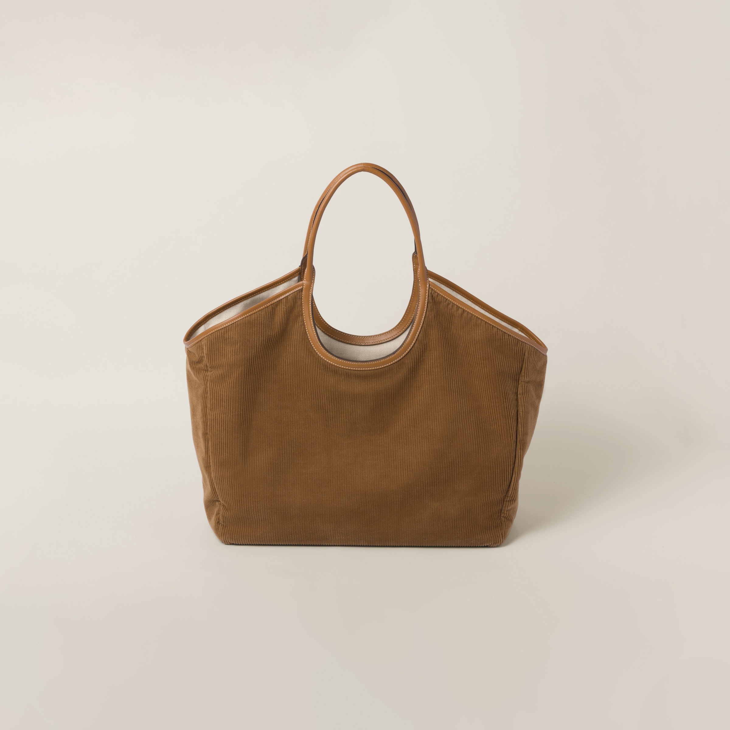 バッグ 1990s miumiu corduroy handbag Miu Miu Beau Corduroy Top-Handle Bag Navy