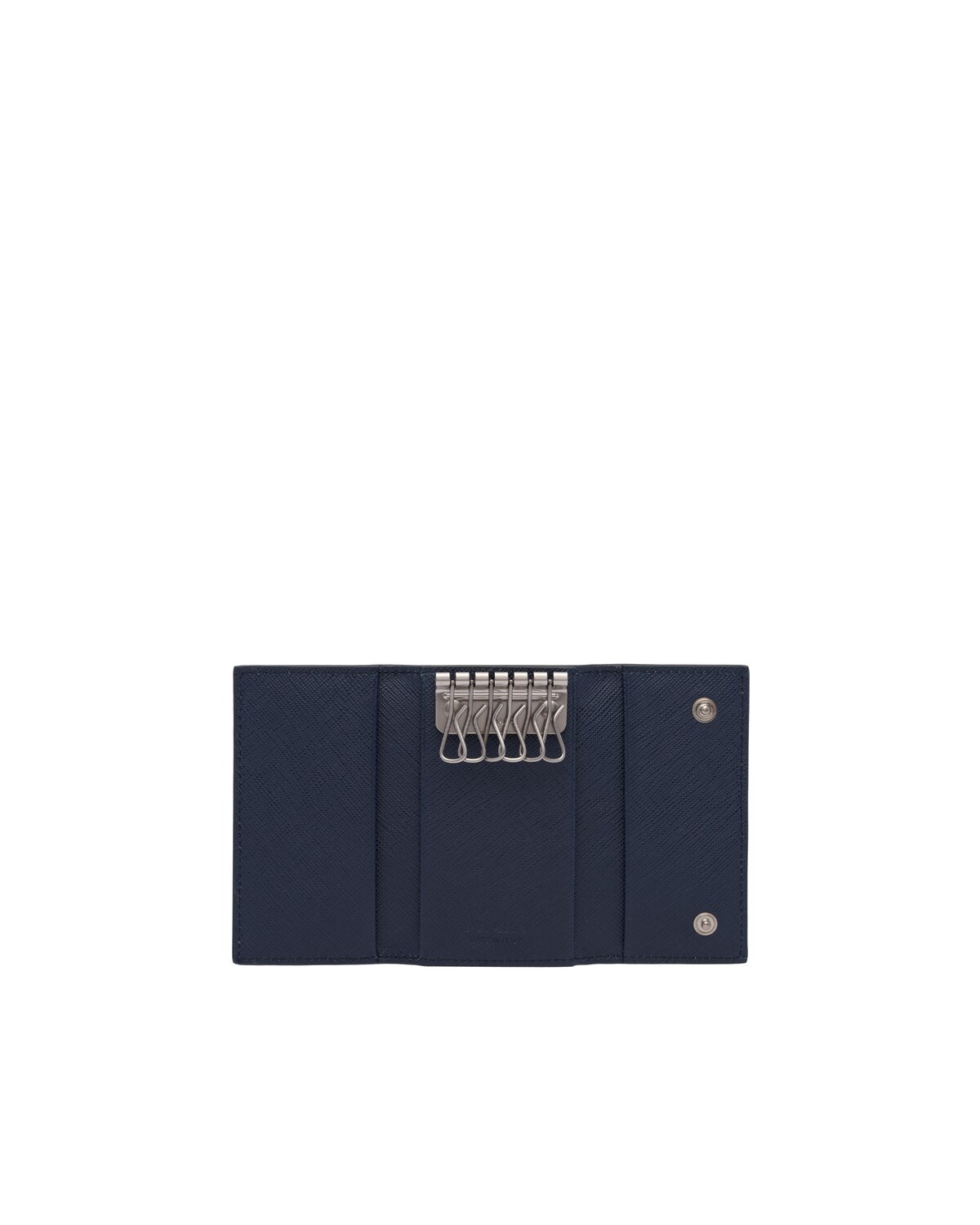 Saffiano Leather Keychain - 4