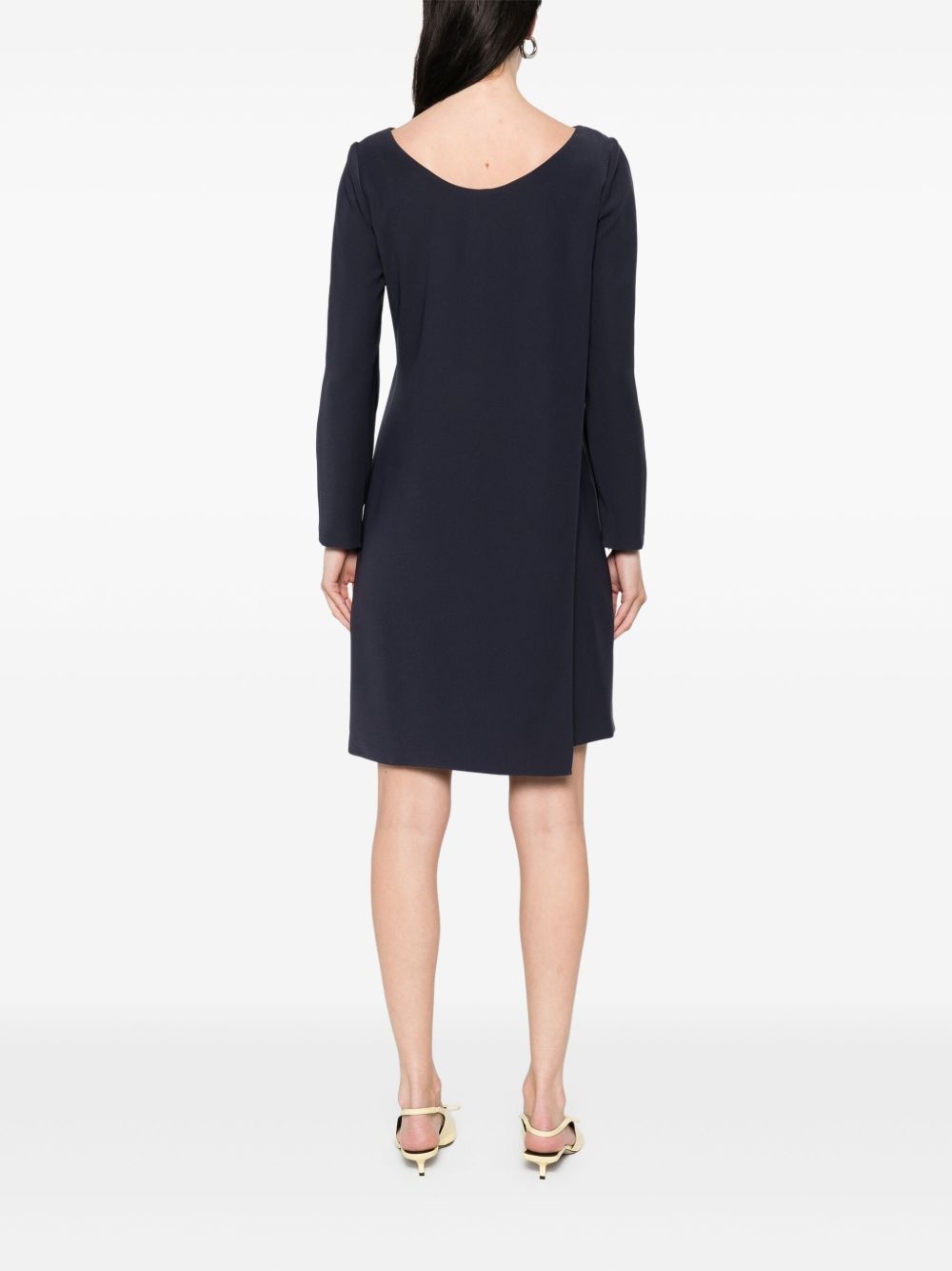 long-sleeves mini dress - 4