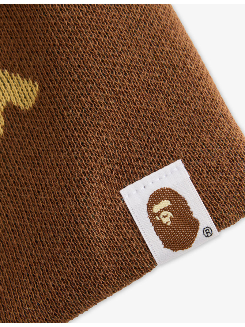 A BATHING APE® Ape Head Knitted Beanie Hat outlook