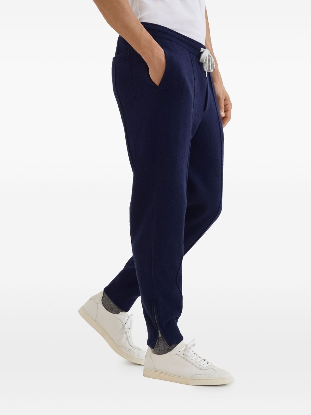 cashmere track pants - 3
