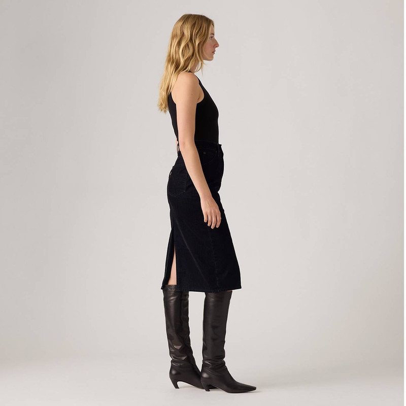 HIGH RISE BACK SLIT SKIRT 6