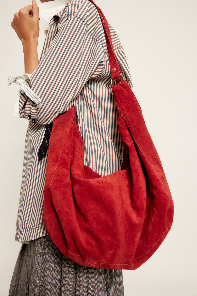 Roma Suede Tote Bag 6