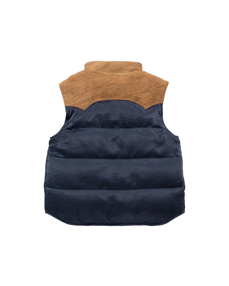 COLTER DOWN VEST NAVY - 2