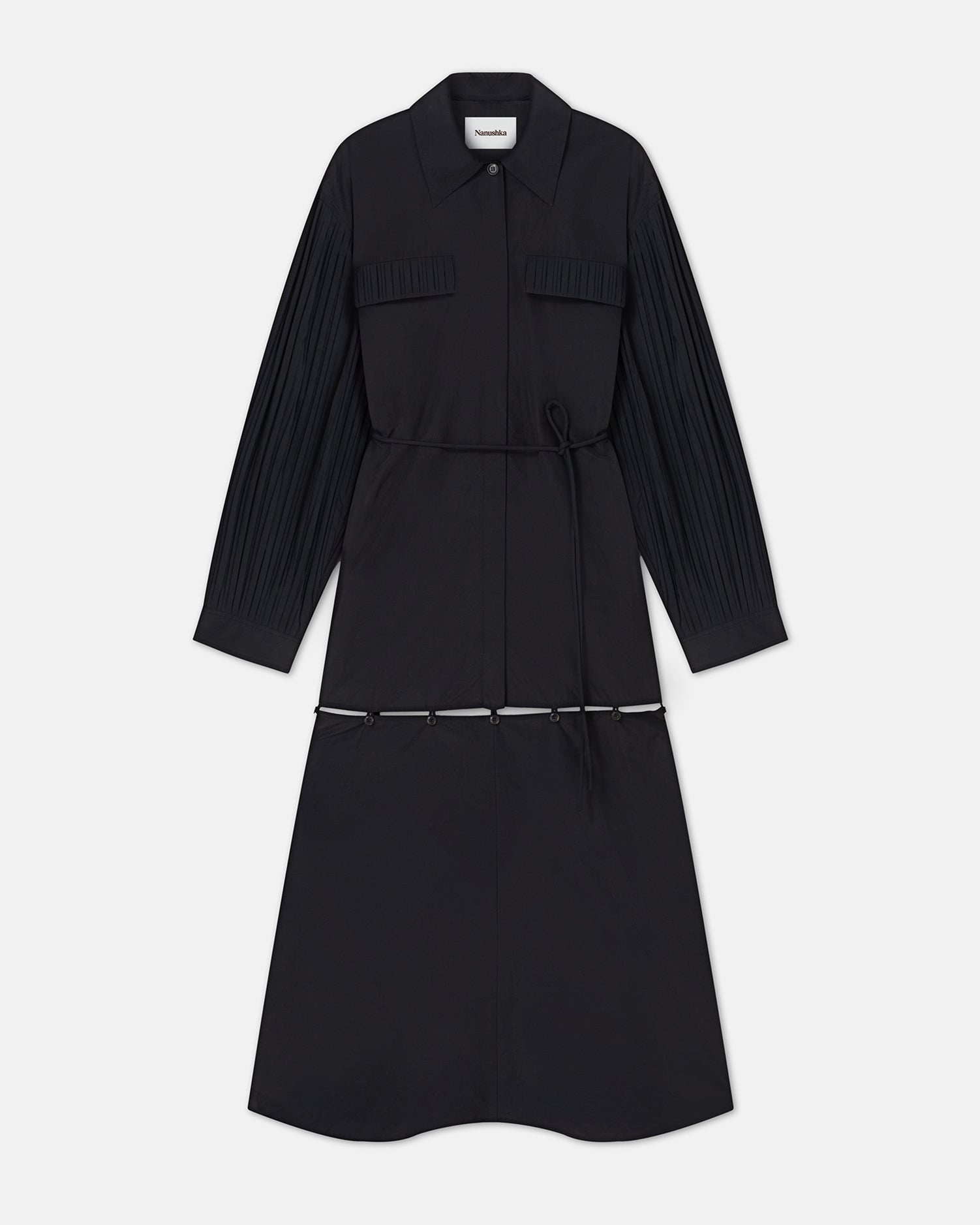 Tech Poplin Midi Dress - 7