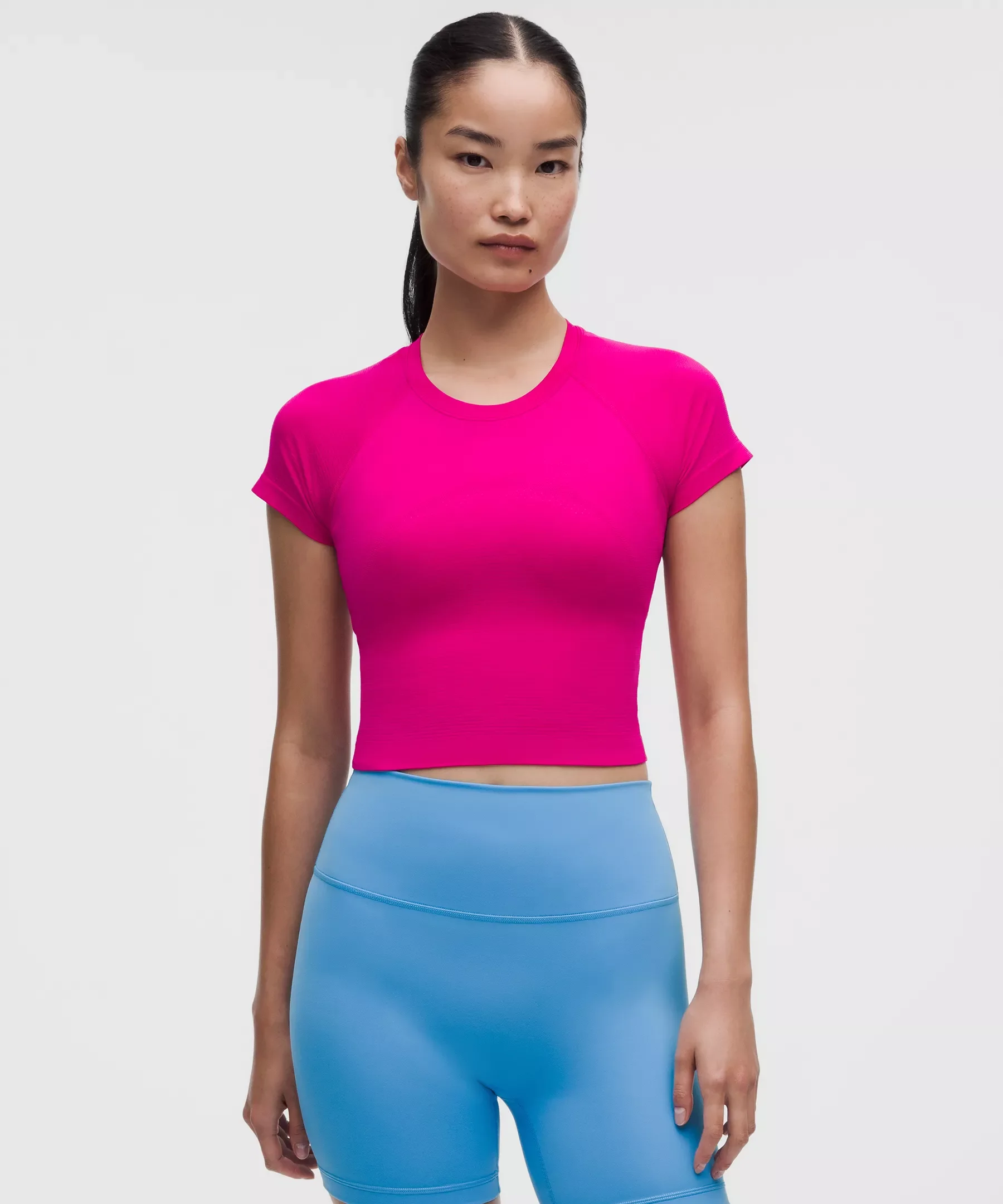 Swiftly Tech Cropped Short-Sleeve Shirt 2.0 - 1