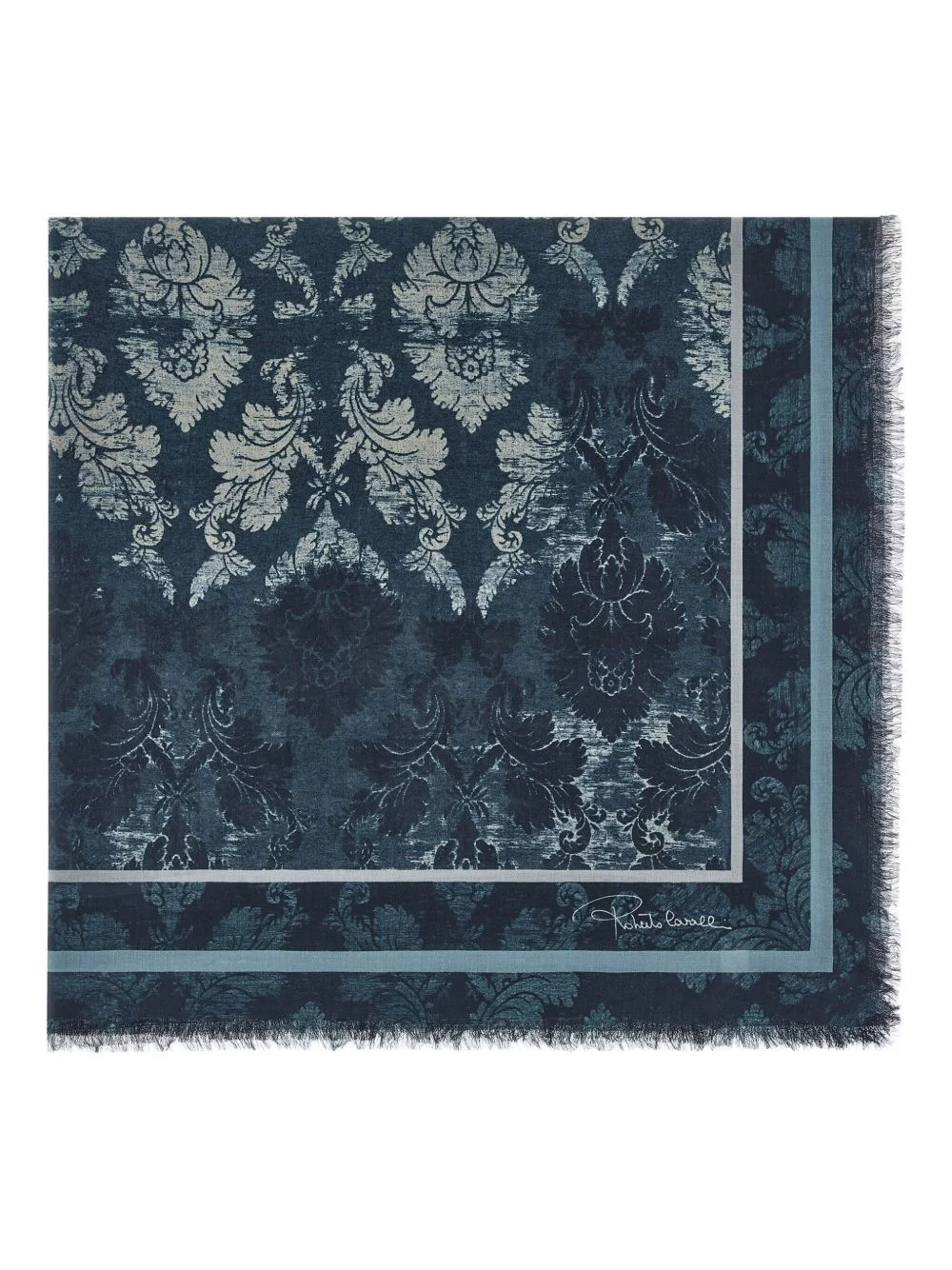 brocade-print shawl - 1