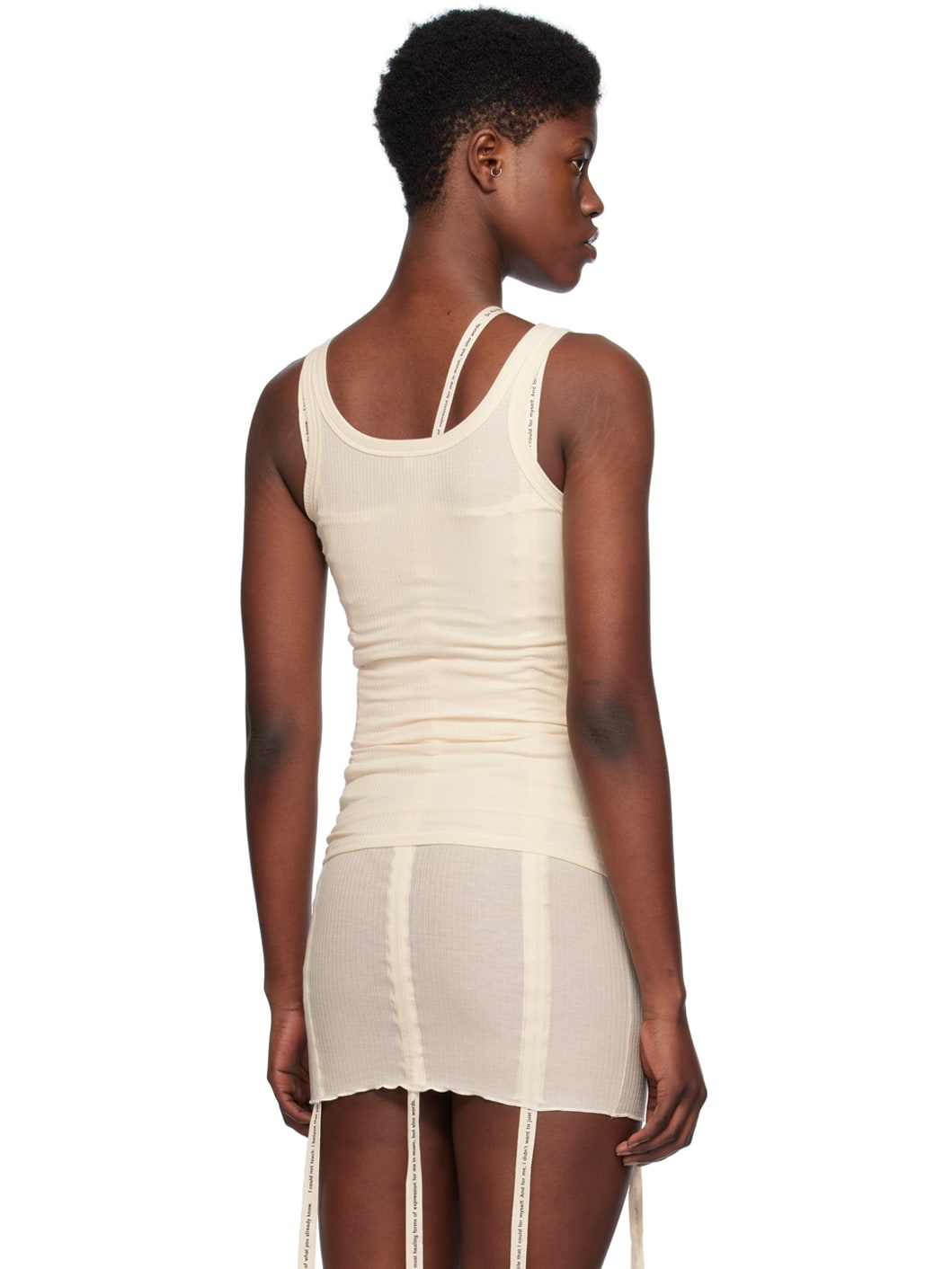 Off-White Heart Tank Top - 3
