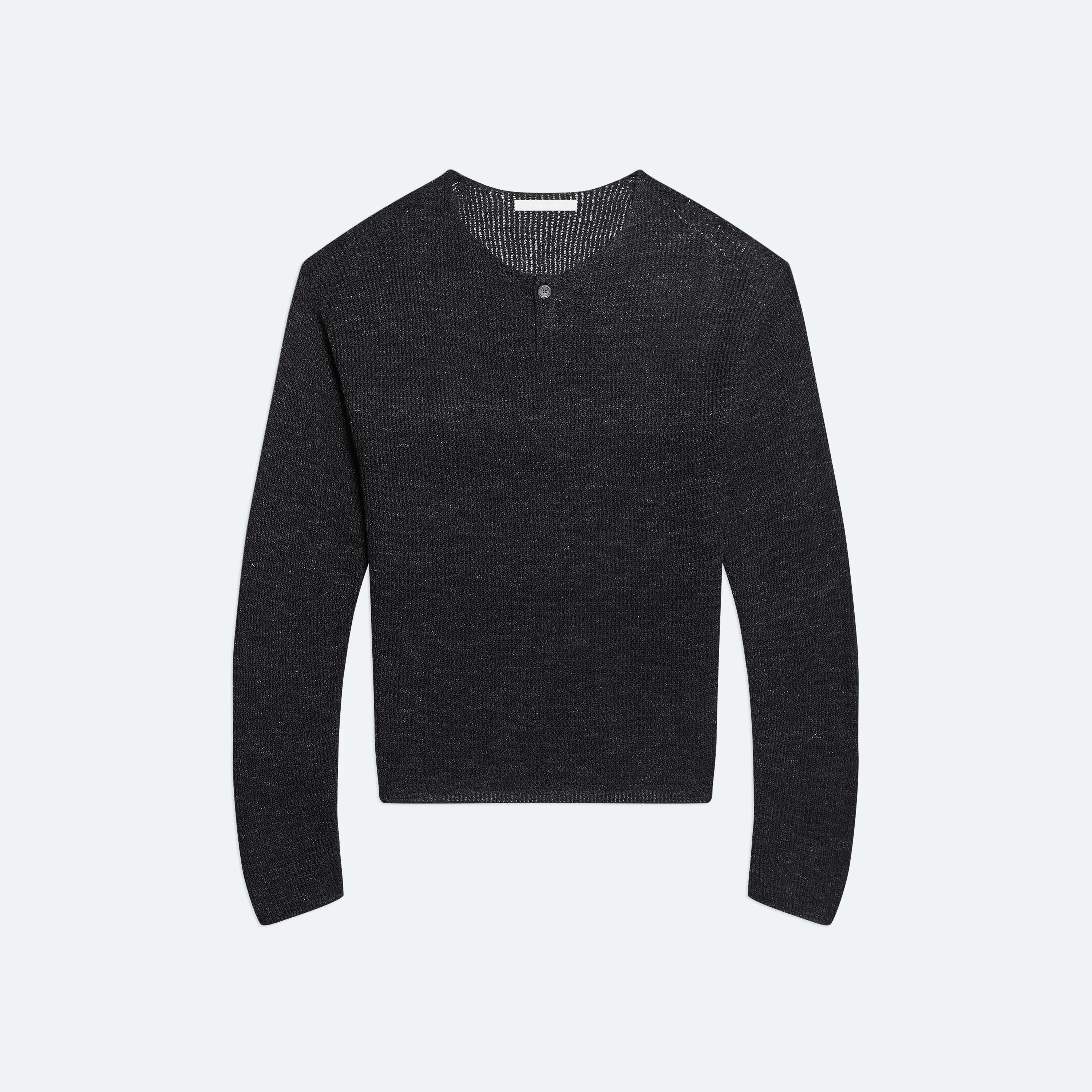 TEXTURED HENLEY - 1