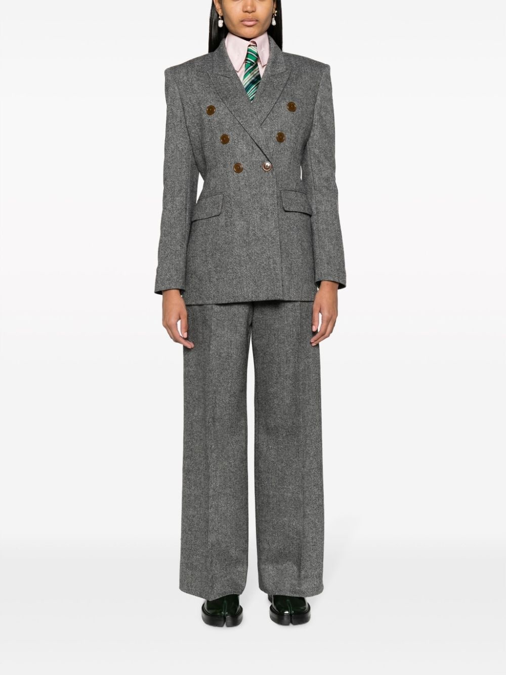 パンツ VIVIENNE WESTWOOD 'Lauren' pants Gray M Vivienne Westwood(ヴィヴィアンウエストウッド) パンツ