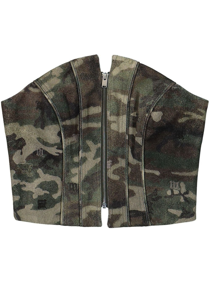 Camo Corset top 1