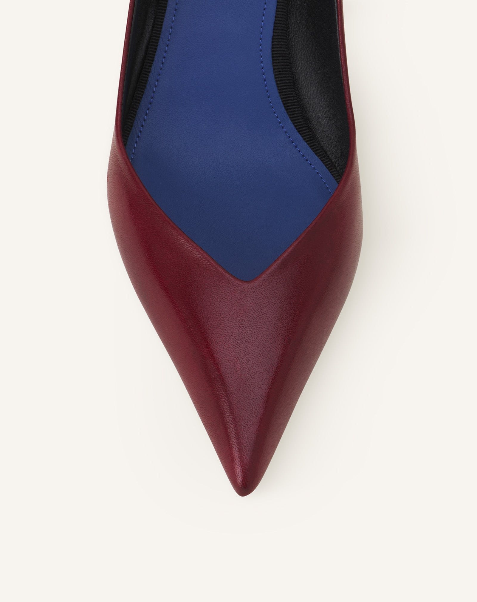 MIDNIGHT STEP PUMP IN LEATHER - 5