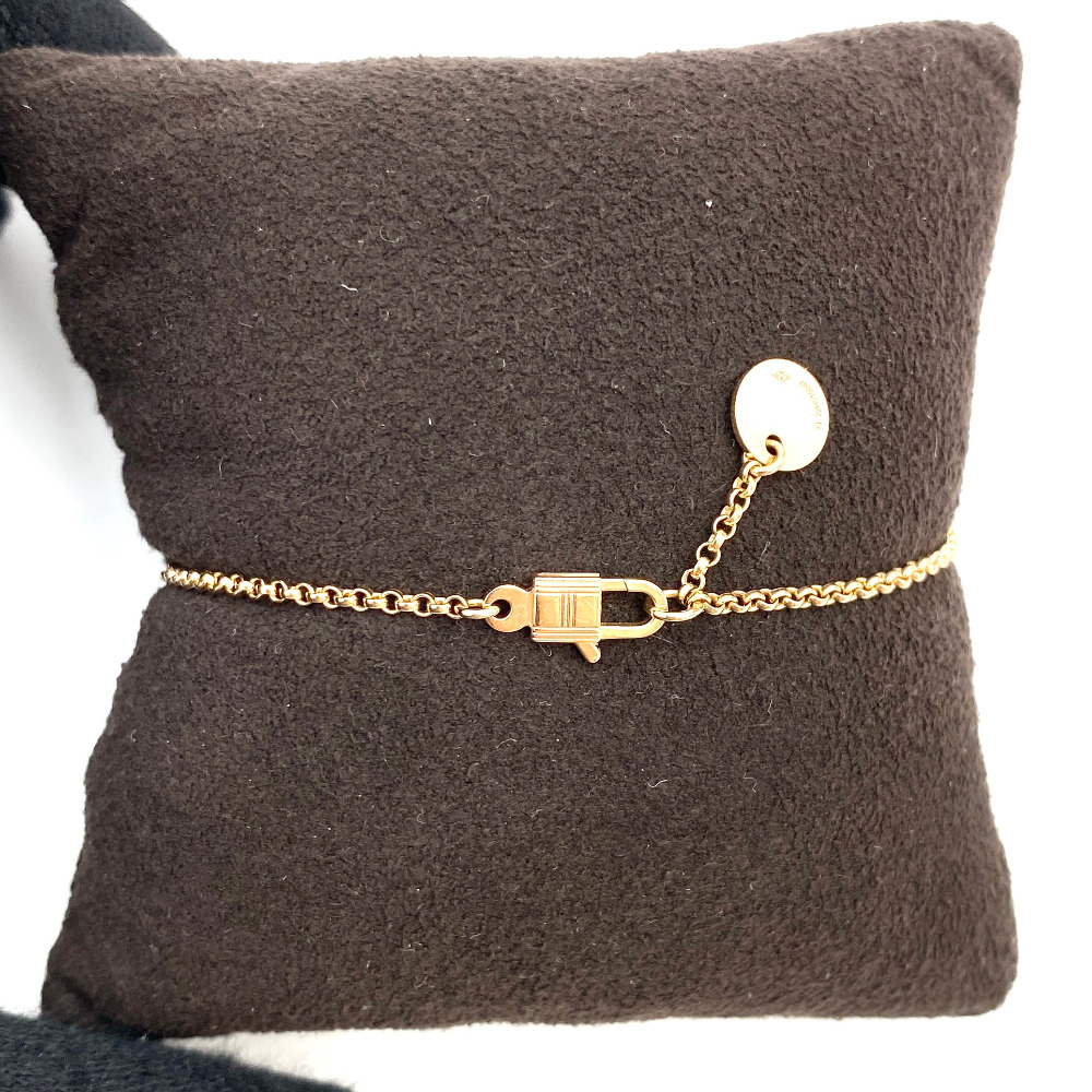Hermes Rose Gold 18K Clous de H Bracelet - 3
