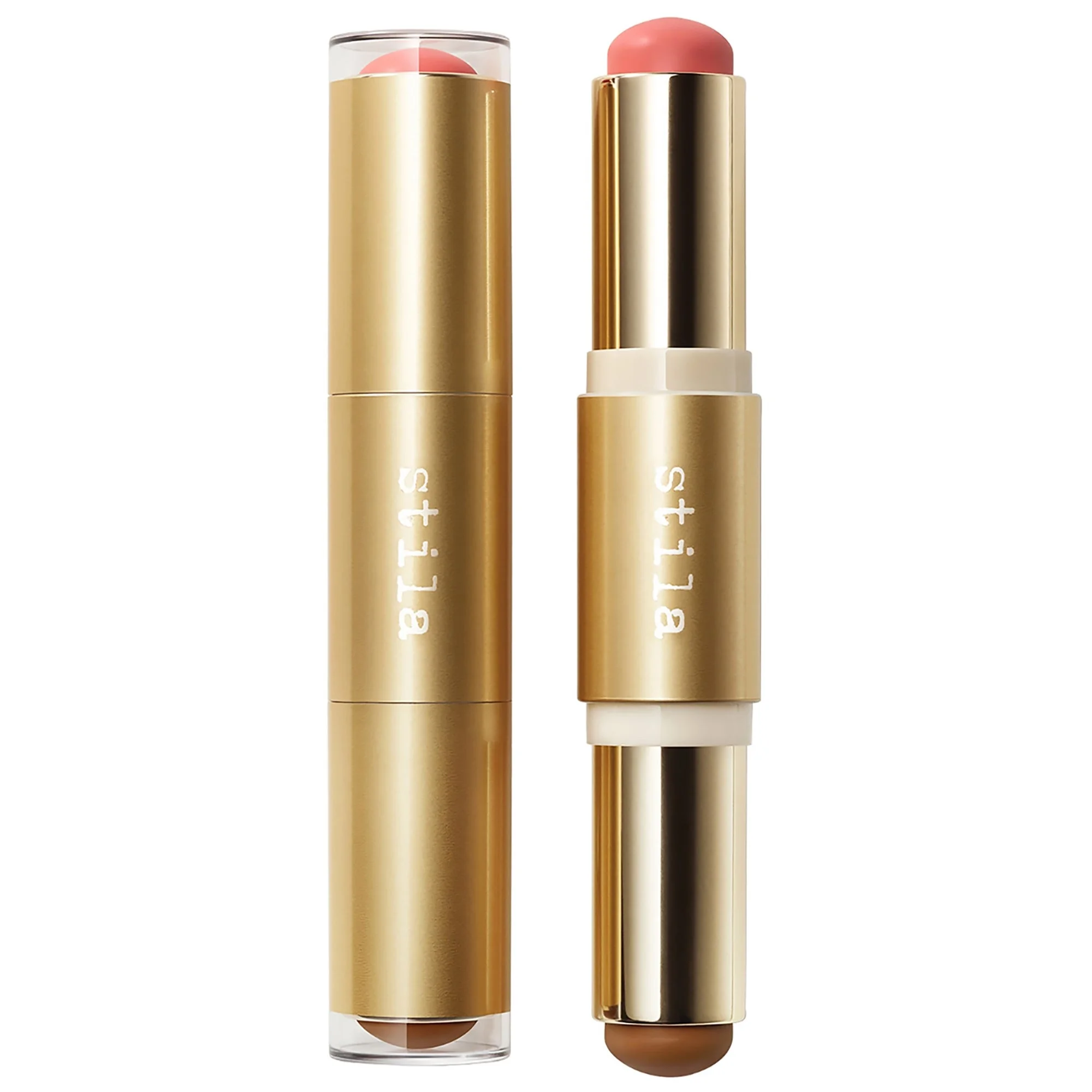 Stila Blush & Bronze Hydro-Blur Cheek Duo - Grapefruit & Caramel - 1