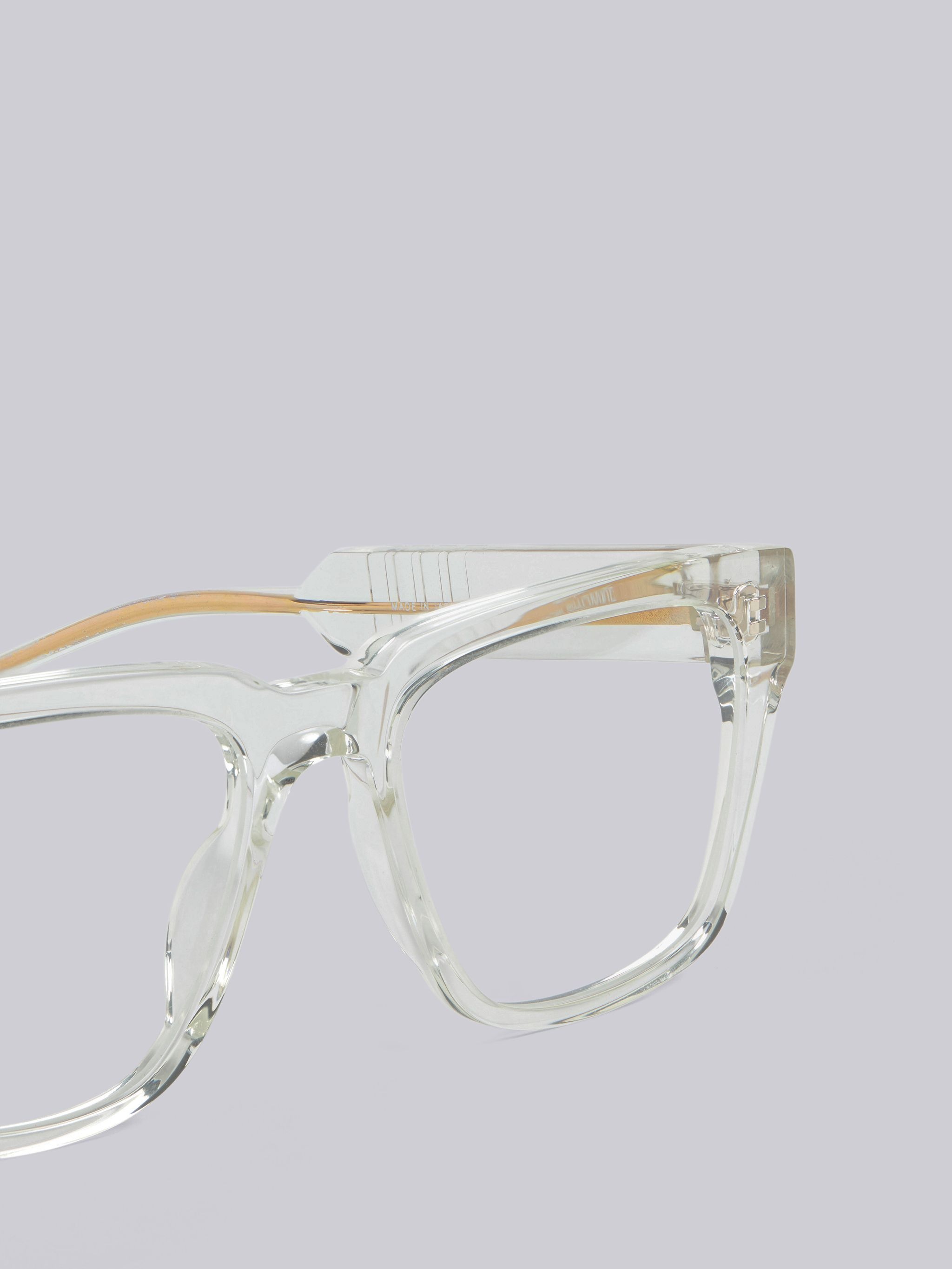 TB423 - Tortoise And White Gold Square Glasses - 2