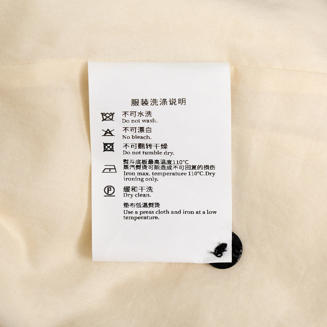 Linen Cropped Jacket - 3
